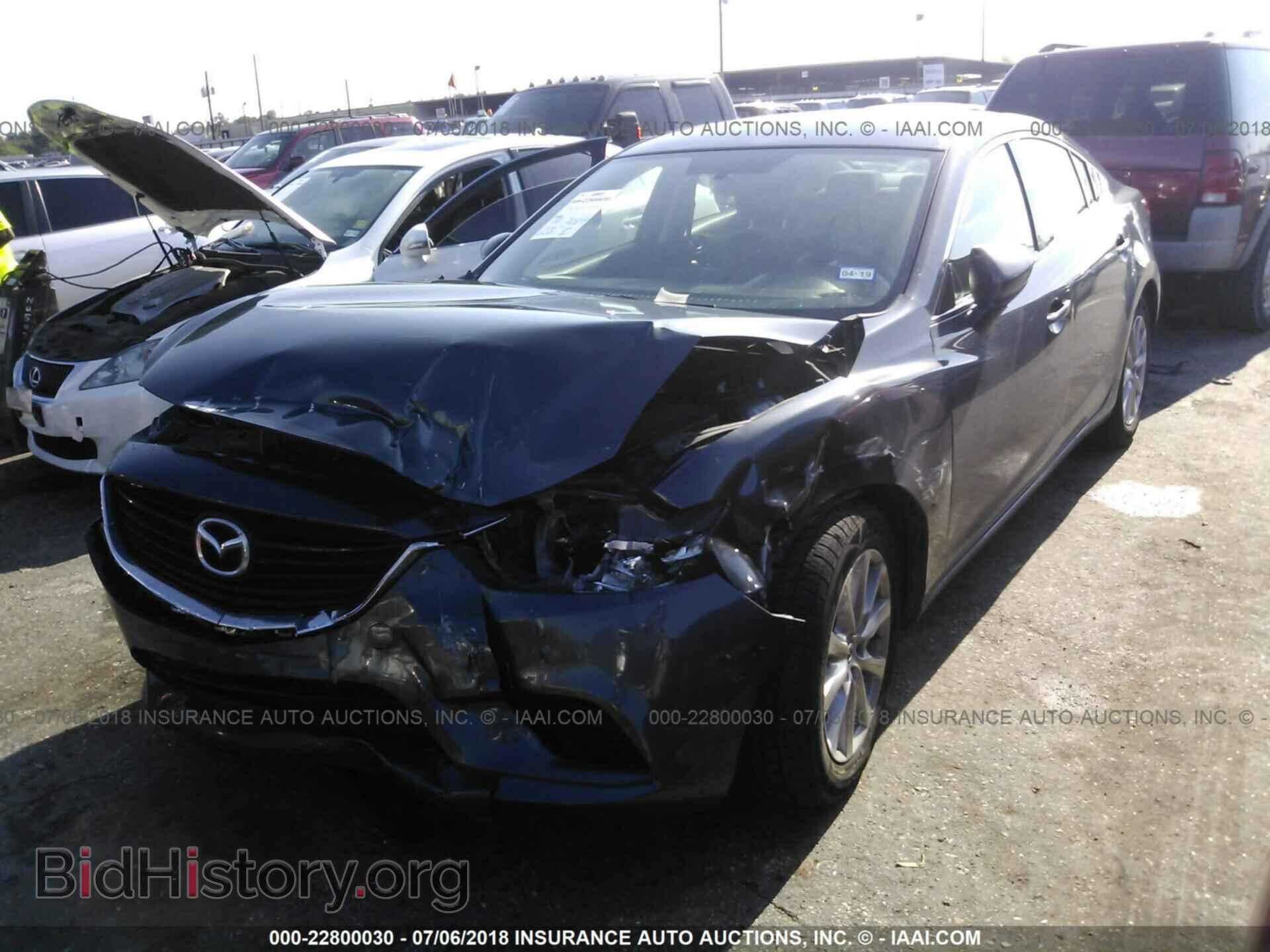 2016 Mazda 6 - VIN: JM1GJ1U51G1428011 - Фото 2