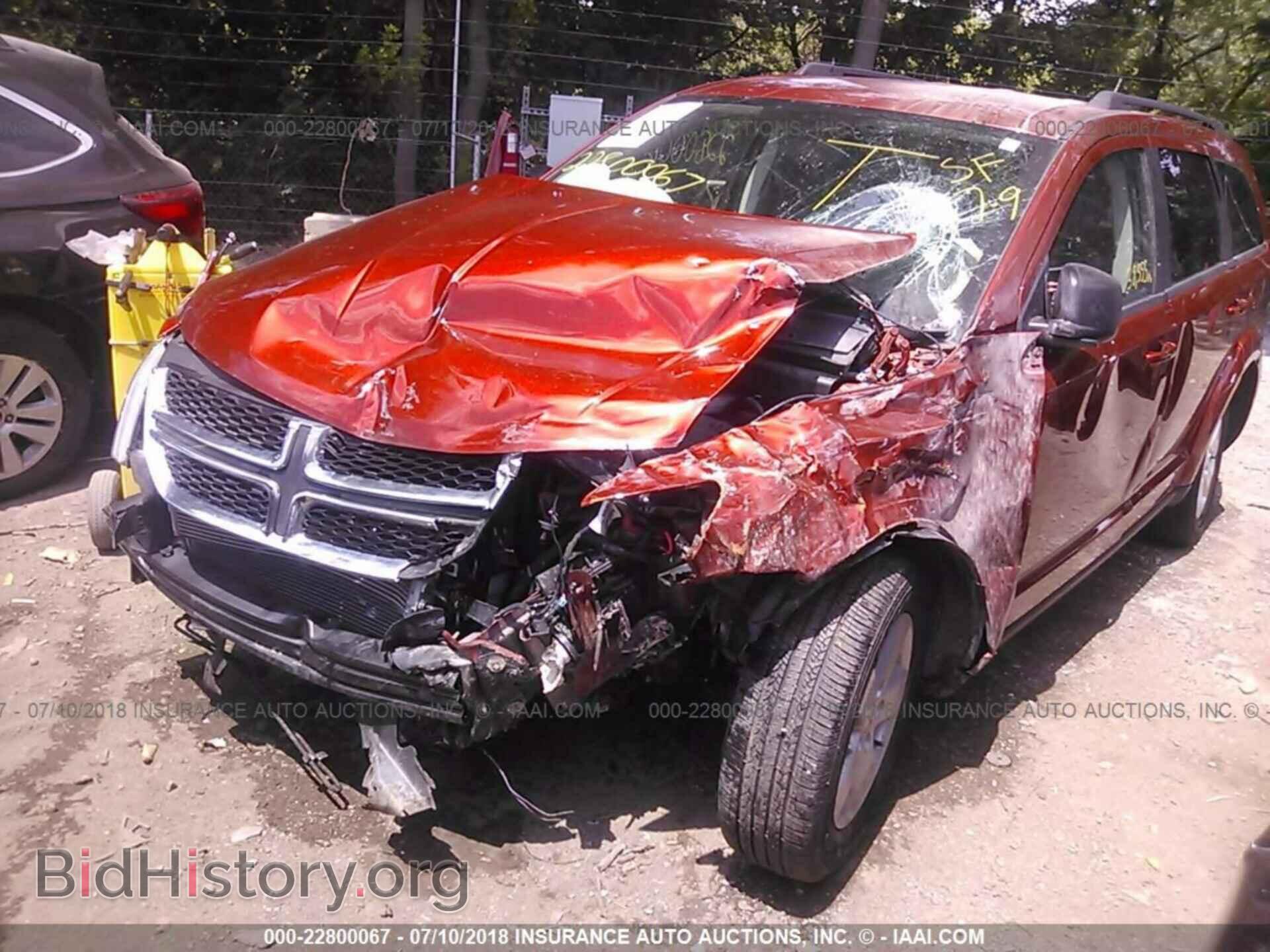 2014 Dodge Journey - VIN: 3C4PDCABXET281867 - Фото 2