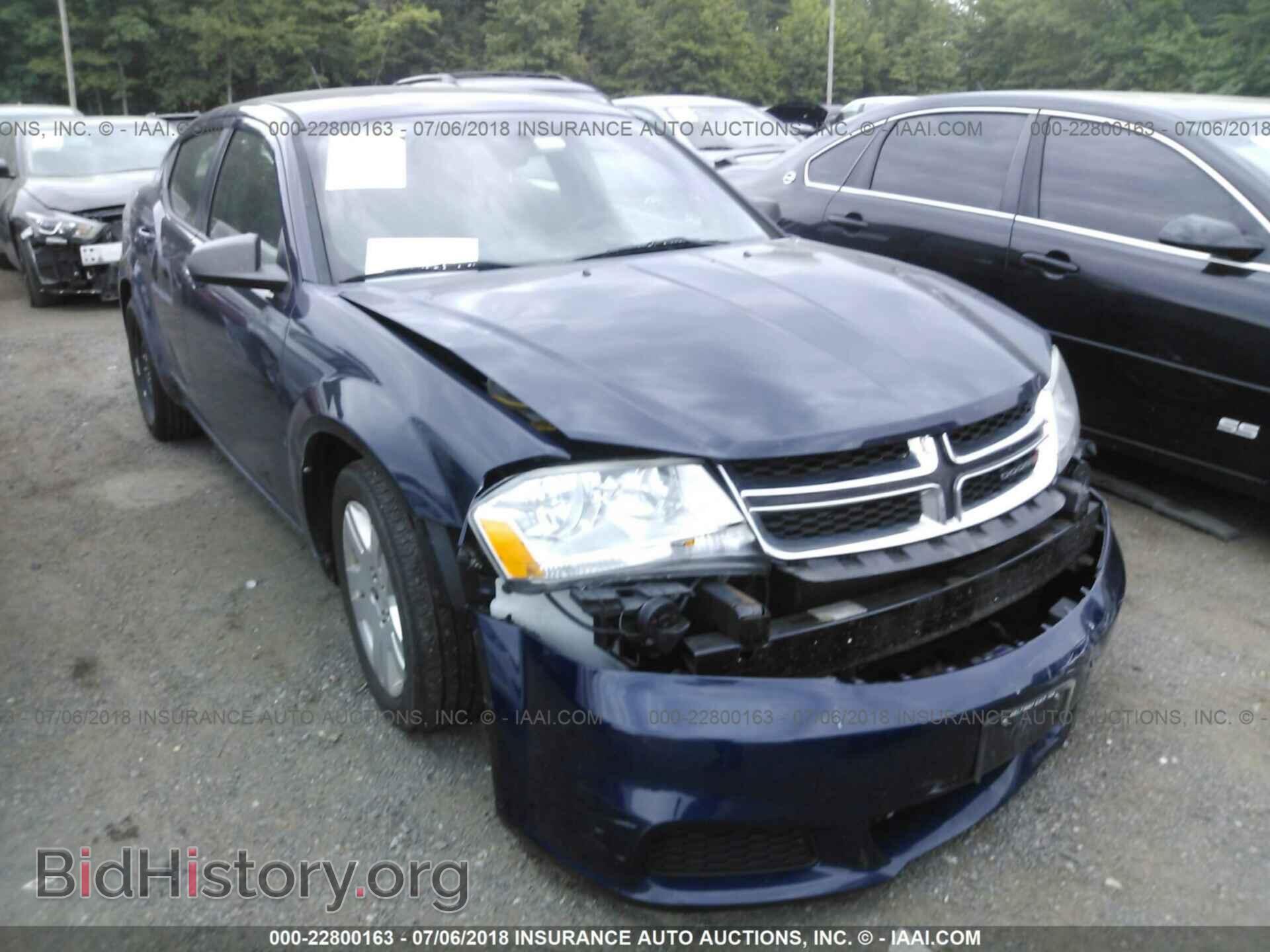 Photo 1C3CDZAB3DN729869 - Dodge Avenger 2013