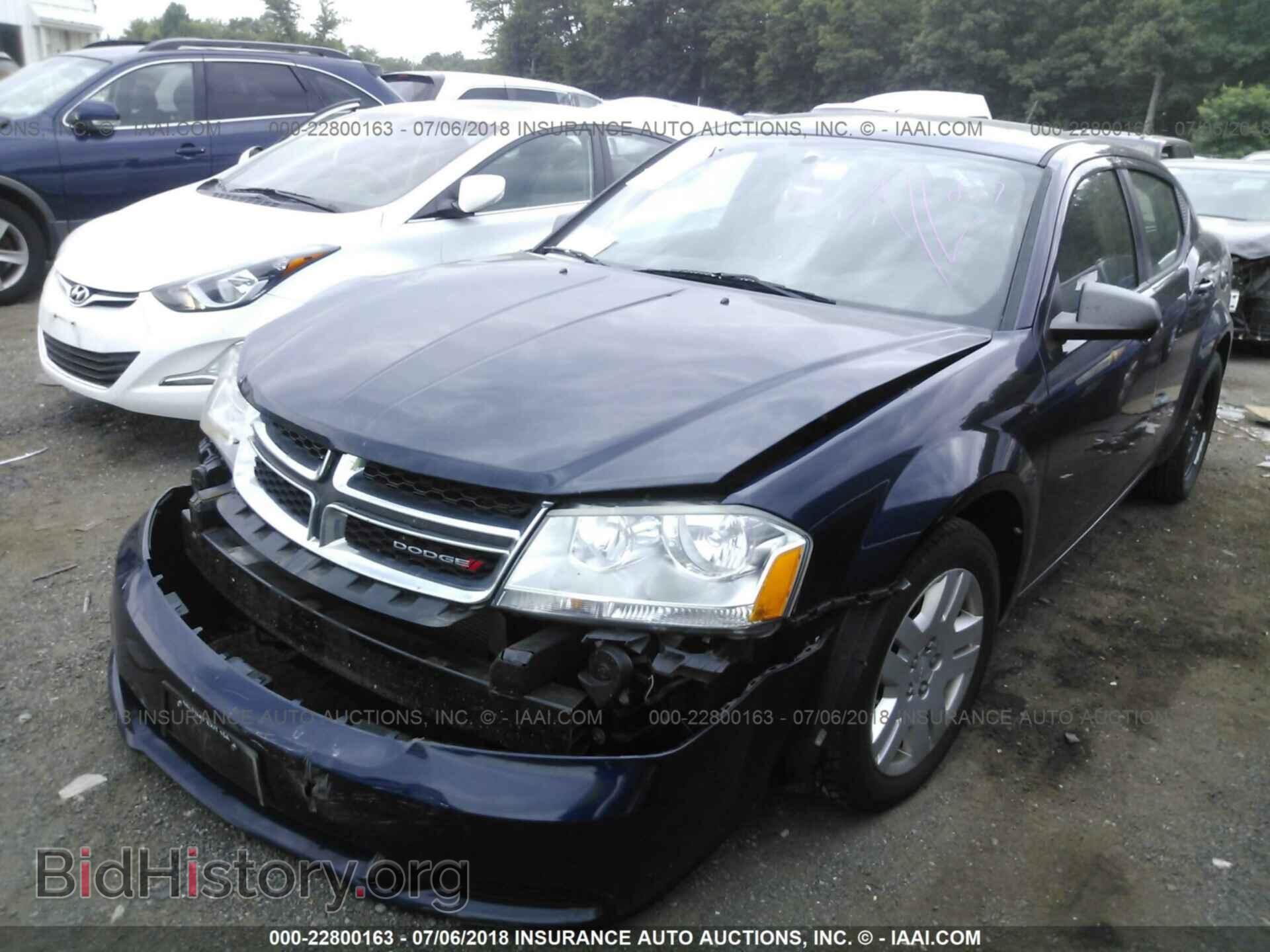 2013 Dodge Avenger - VIN: 1C3CDZAB3DN729869 - Photo 2