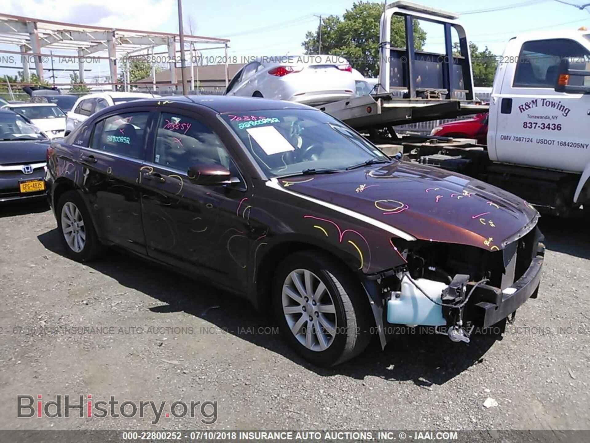 Фотография 1C3CCBBB5CN169389 - Chrysler 200 2012