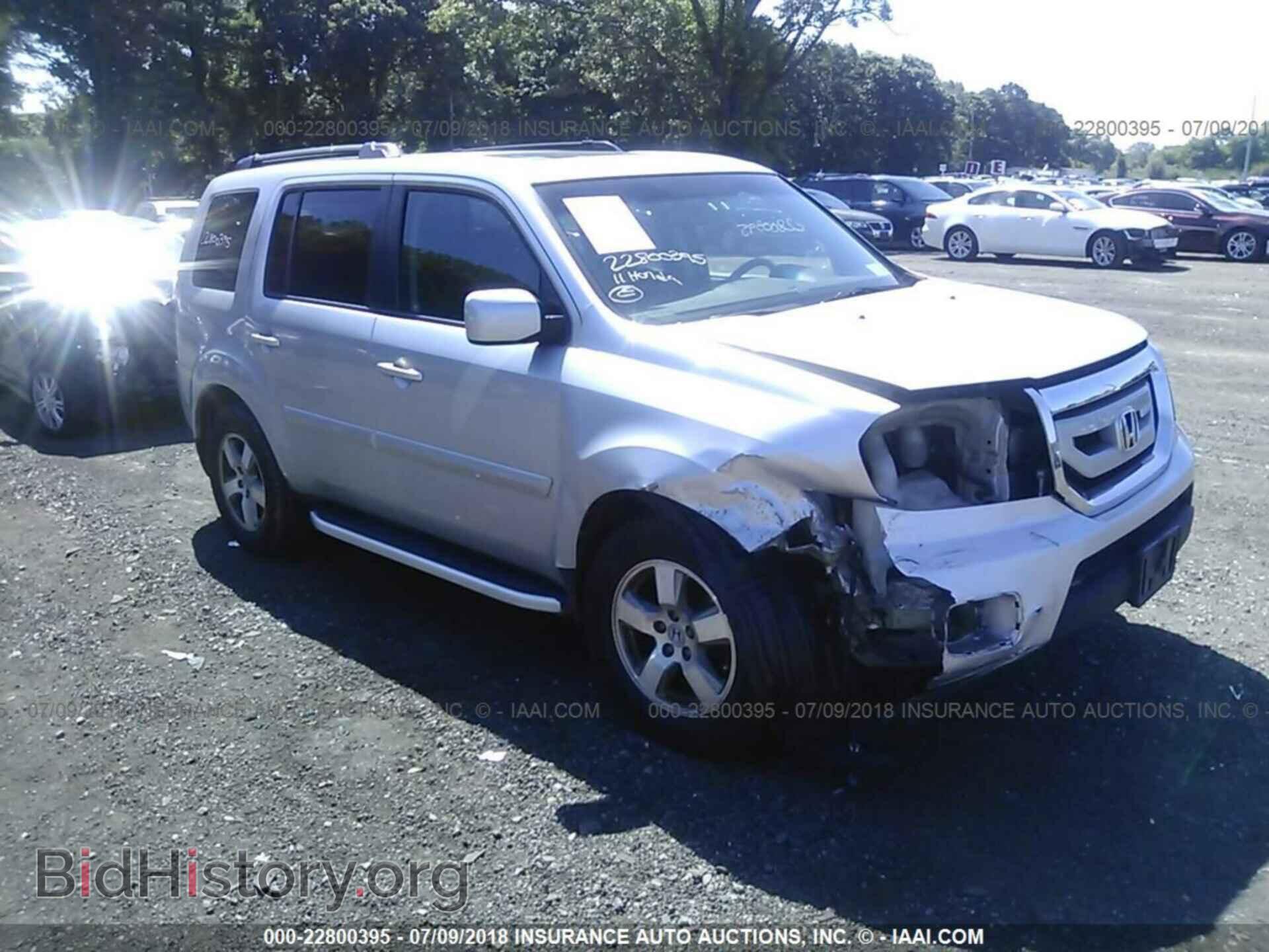 Фотография 5FNYF4H50BB053276 - Honda Pilot 2011