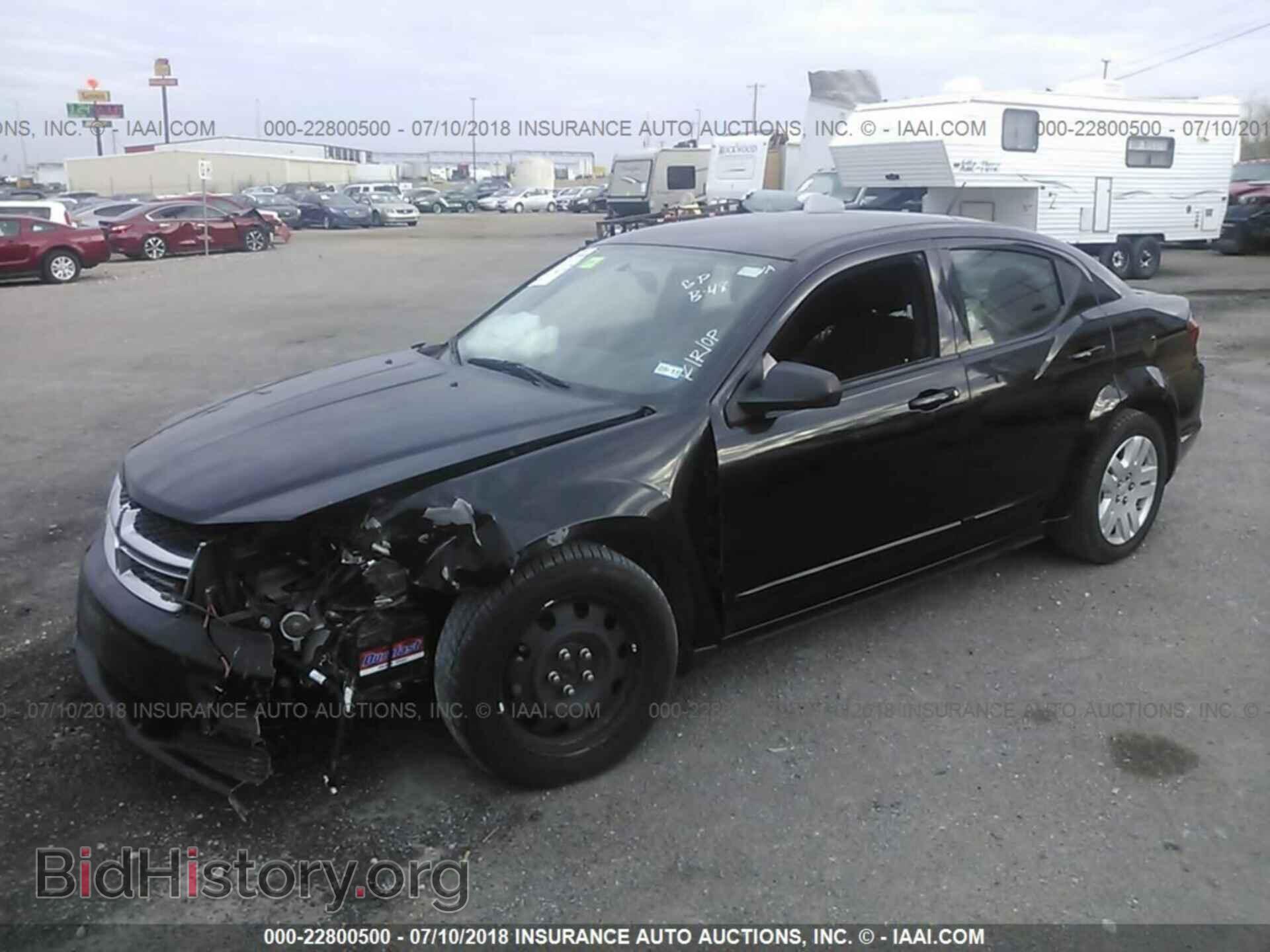 2012 Dodge Avenger - VIN: 1C3CDZAG4CN269860 - Фото 2