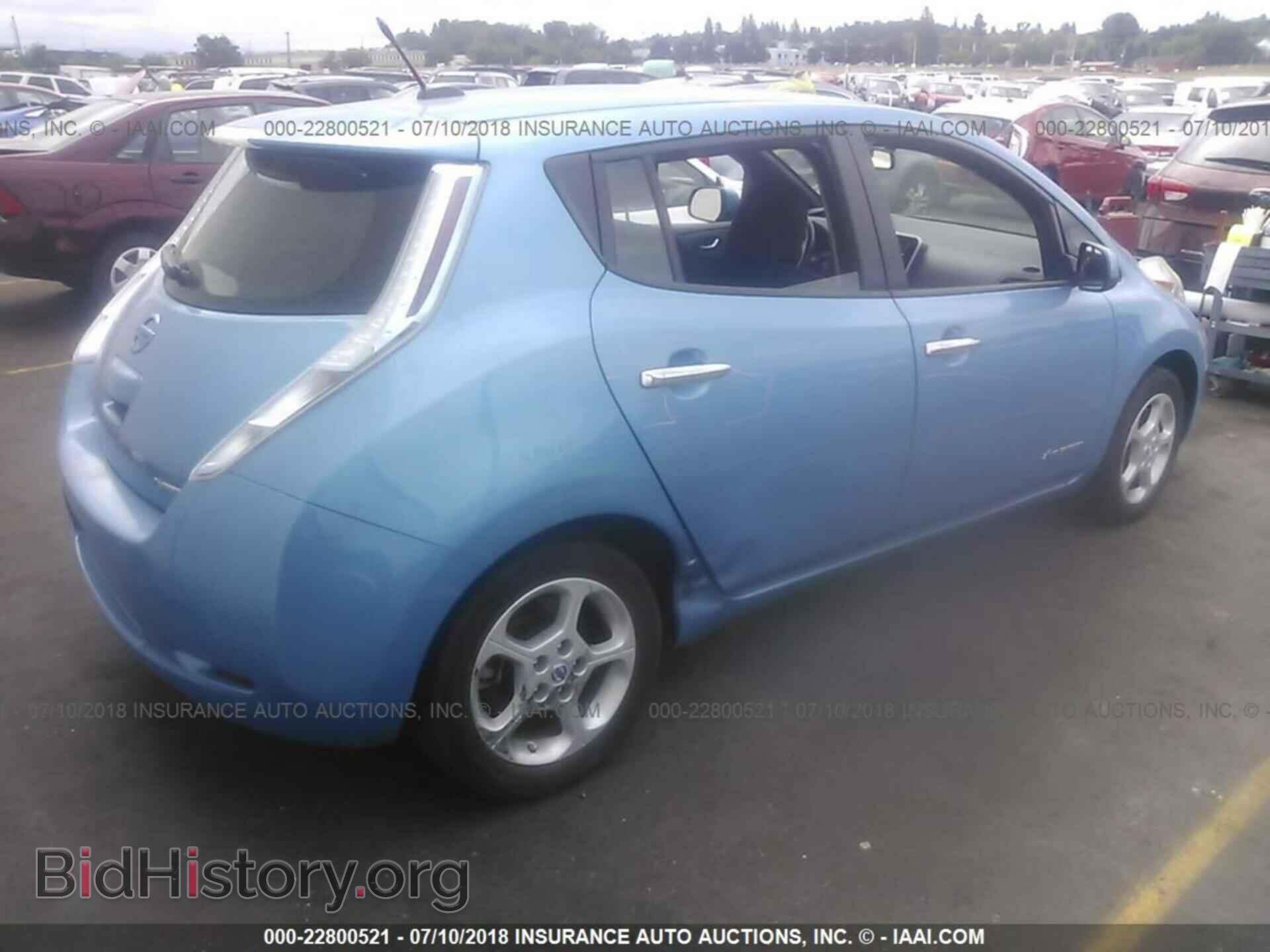 2013 Nissan Leaf - VIN: 1N4AZ0CP5DC425632 - Фото 4