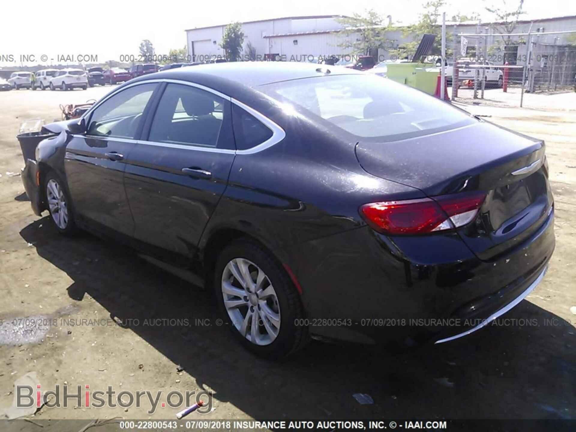 2015 Chrysler 200 - VIN: 1C3CCCAB3FN622940 - Photo 3