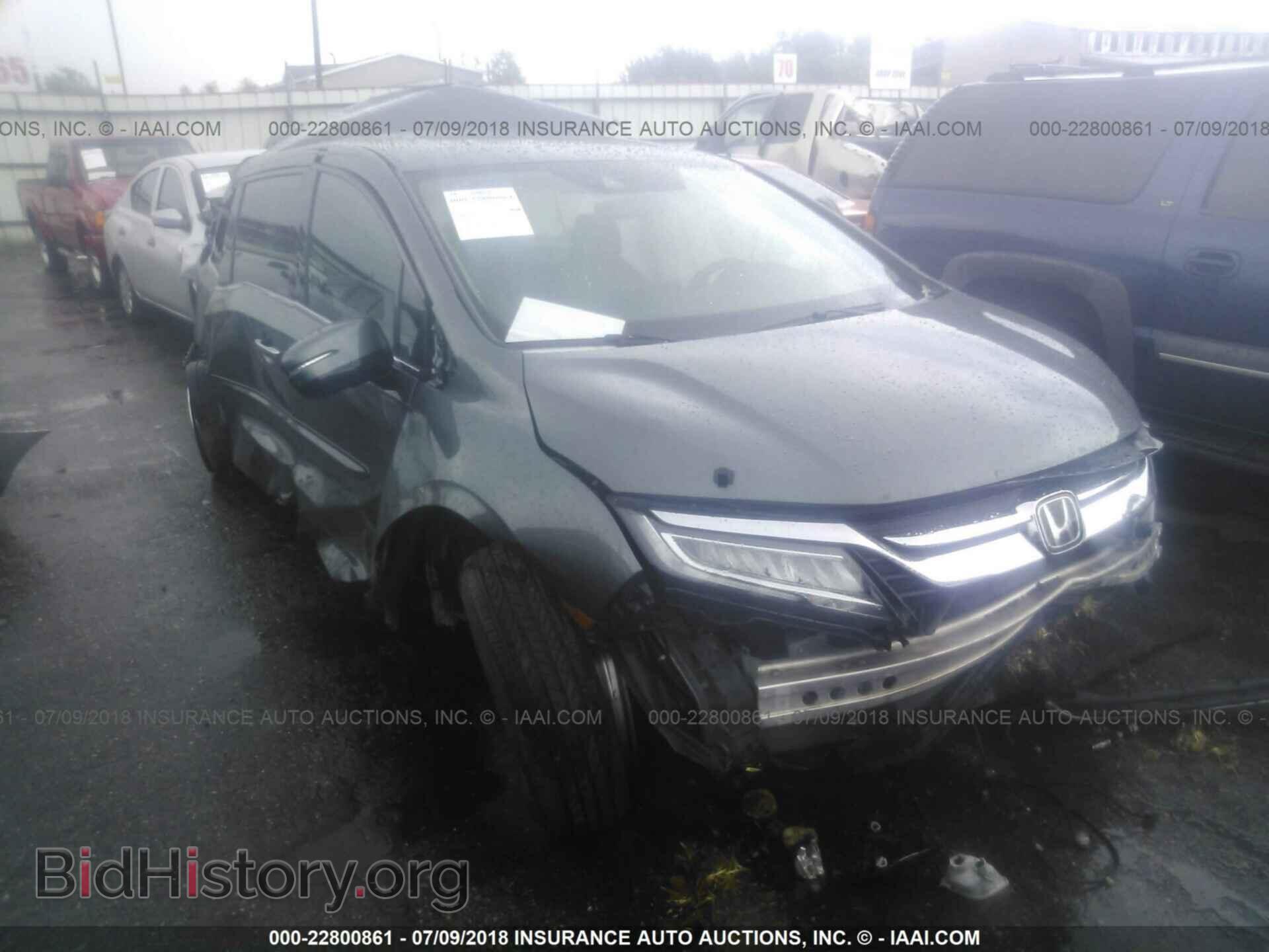 Фотография 5FNRL6H96JB001337 - Honda Odyssey 2018