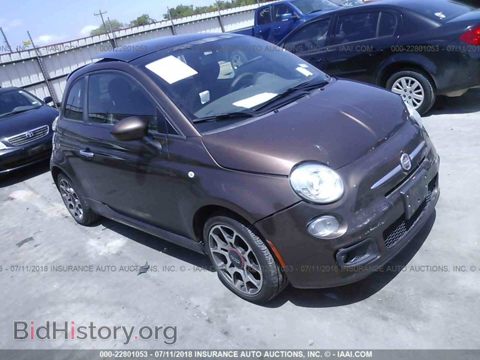 Фотография 3C3CFFBR0CT126980 - Fiat 500 2012