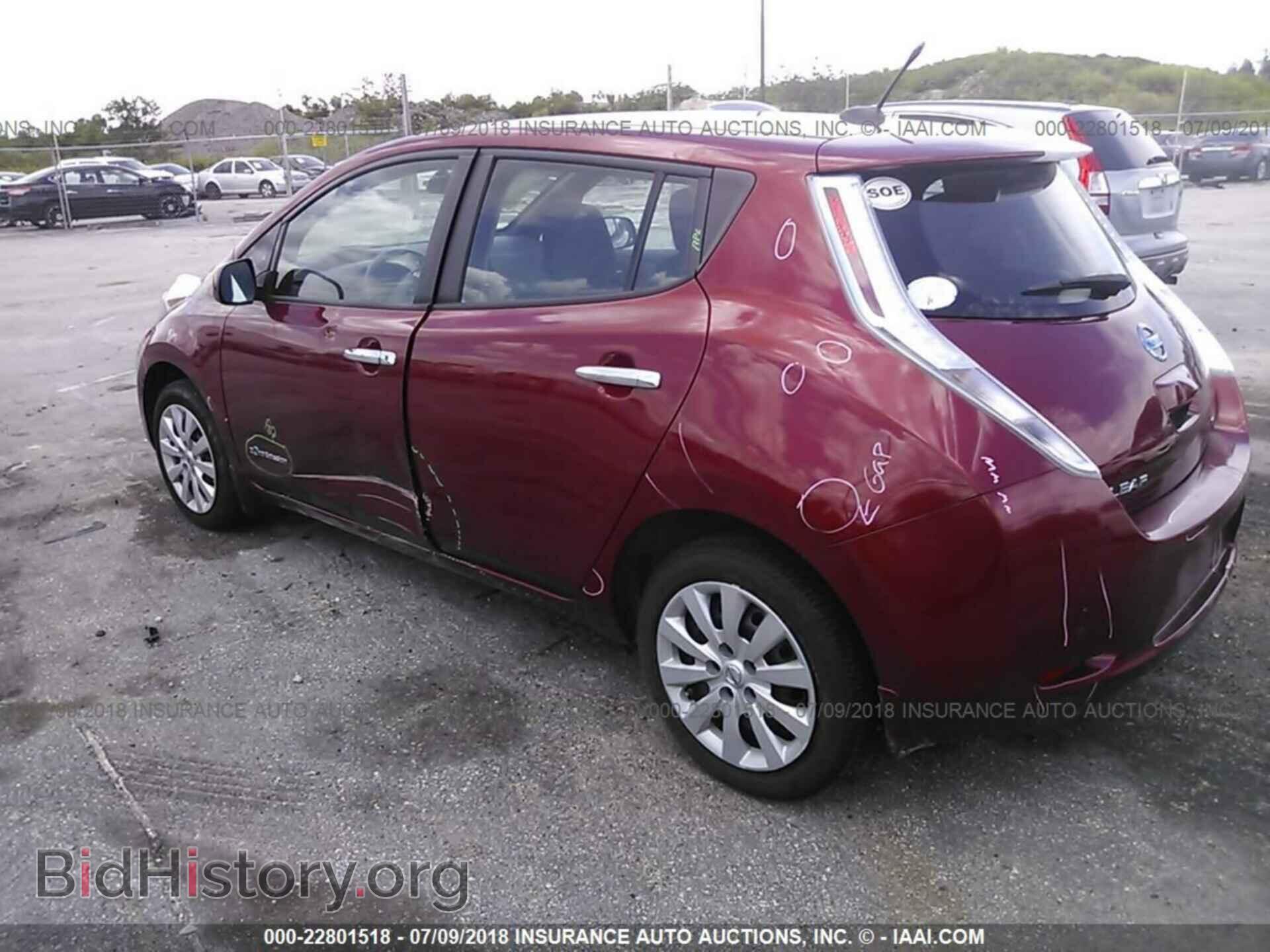 2013 Nissan Leaf - VIN: 1N4AZ0CP4DC412340 - Фото 3