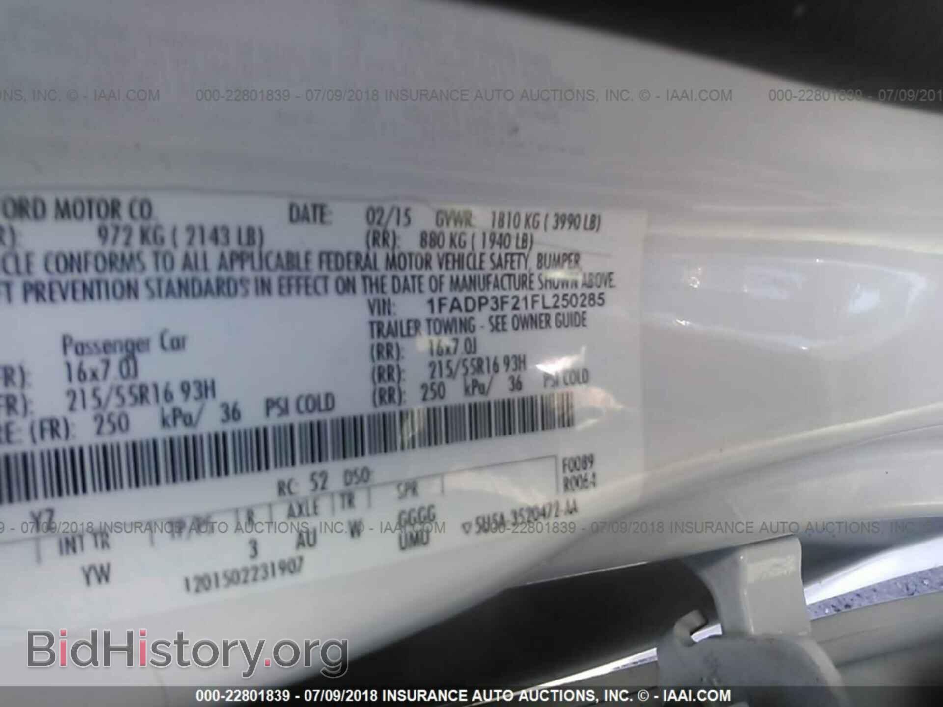 2015 Ford Focus - VIN: 1FADP3F21FL250285 - Photo 9