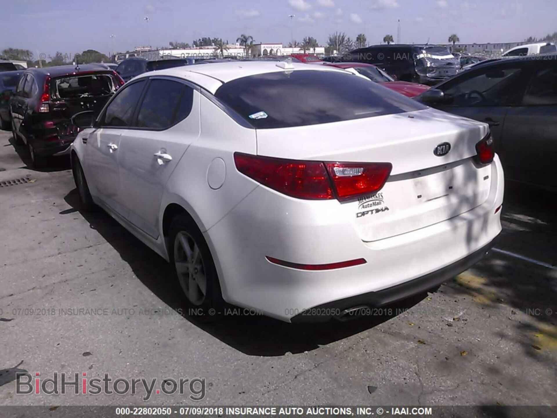 2015 Kia Optima - VIN: KNAGM4A7XF5626251 - Photo 3