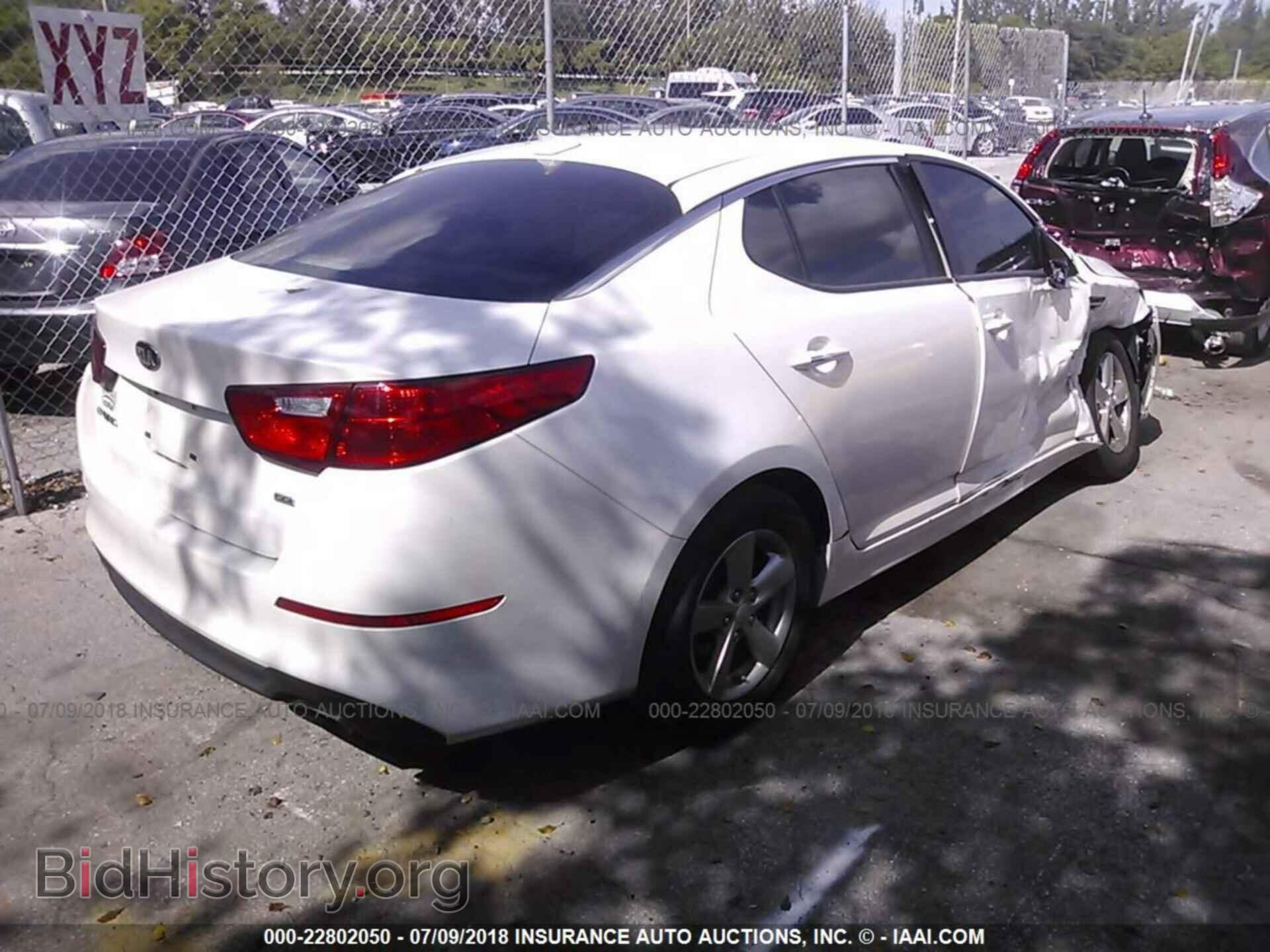 2015 Kia Optima - VIN: KNAGM4A7XF5626251 - Photo 4