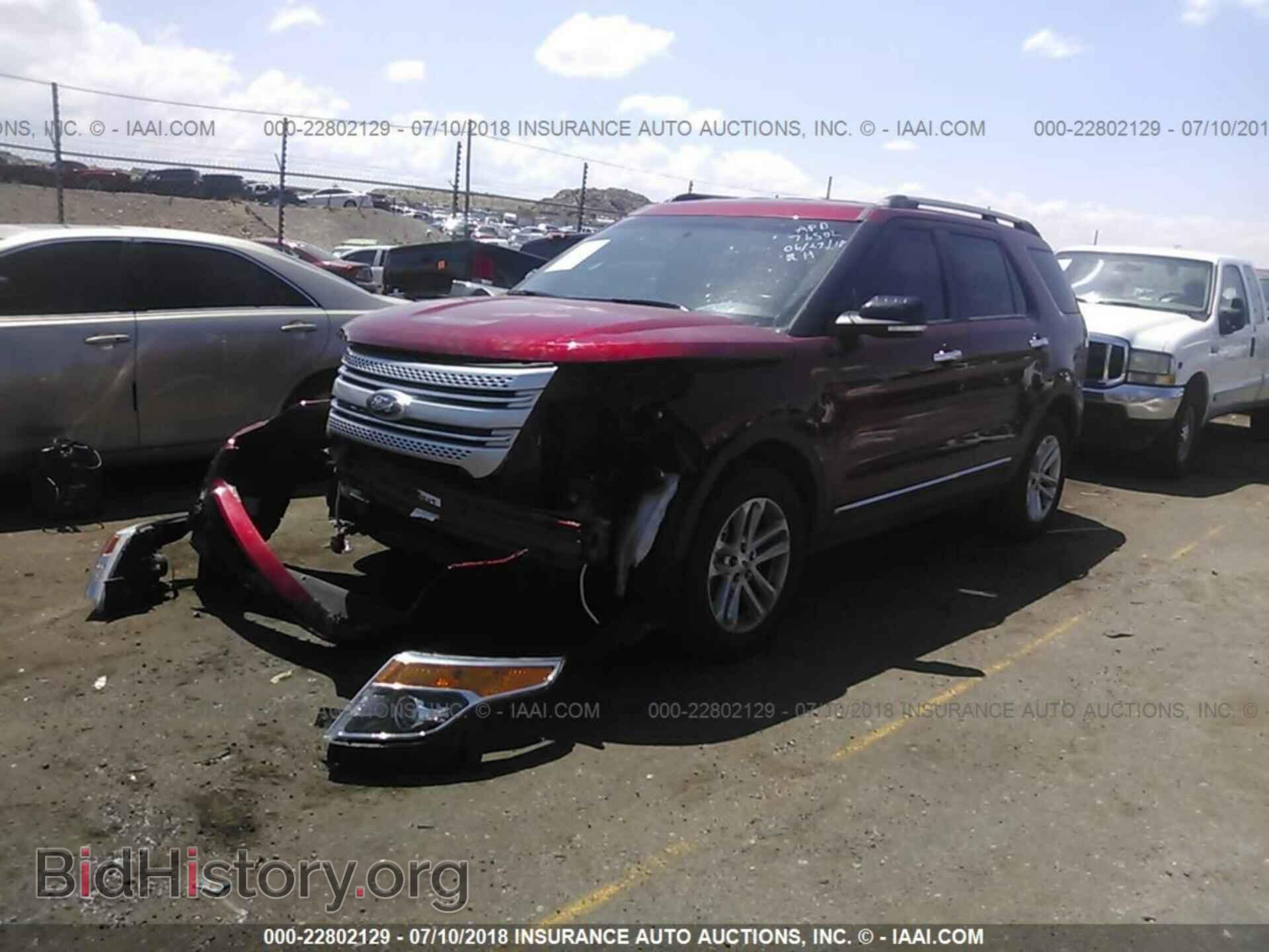 2014 Ford Explorer - VIN: 1FM5K8D89EGC07057 - Фото 2
