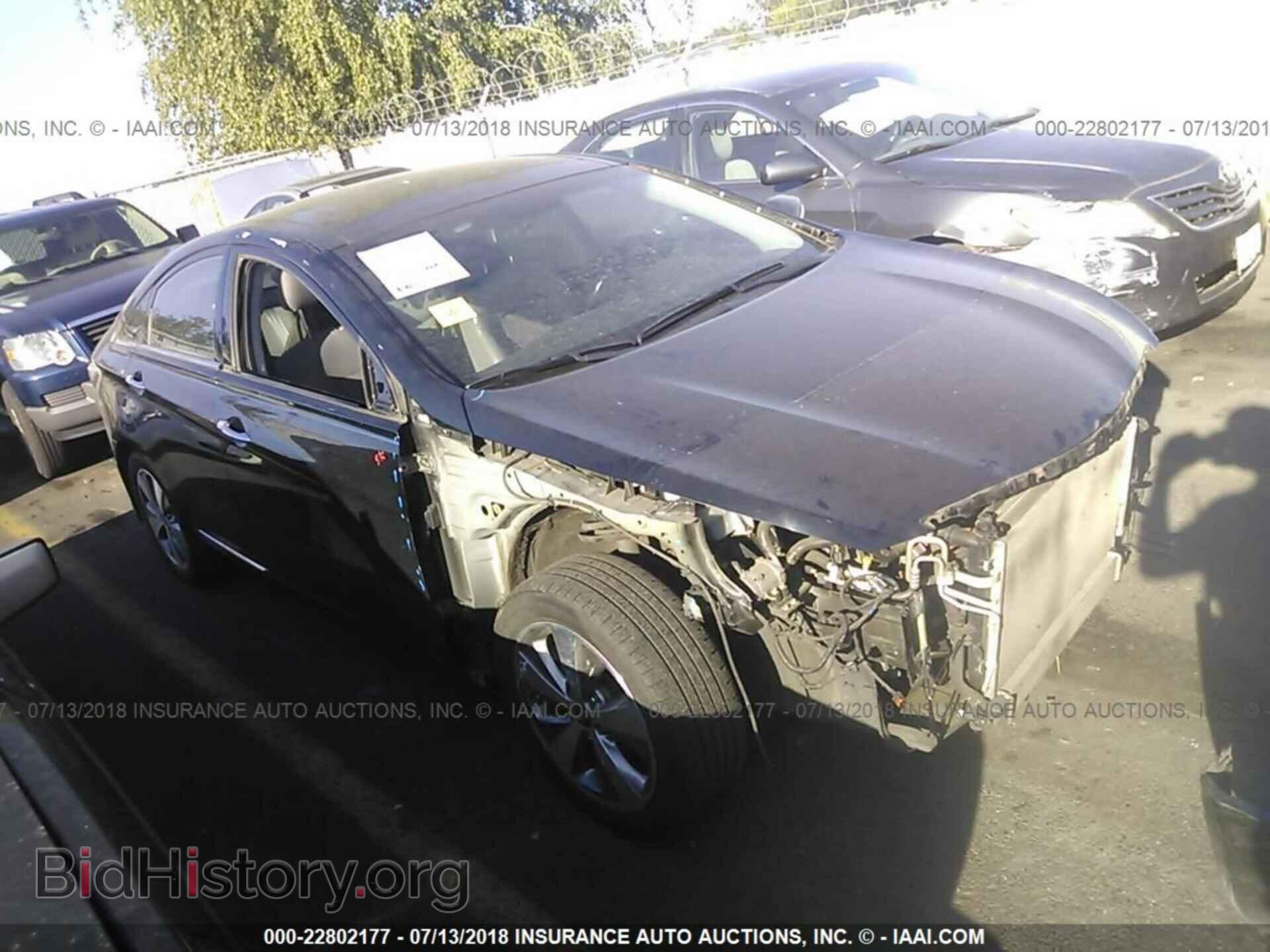 Photo KMHEC4A47CA045937 - Hyundai Sonata 2012