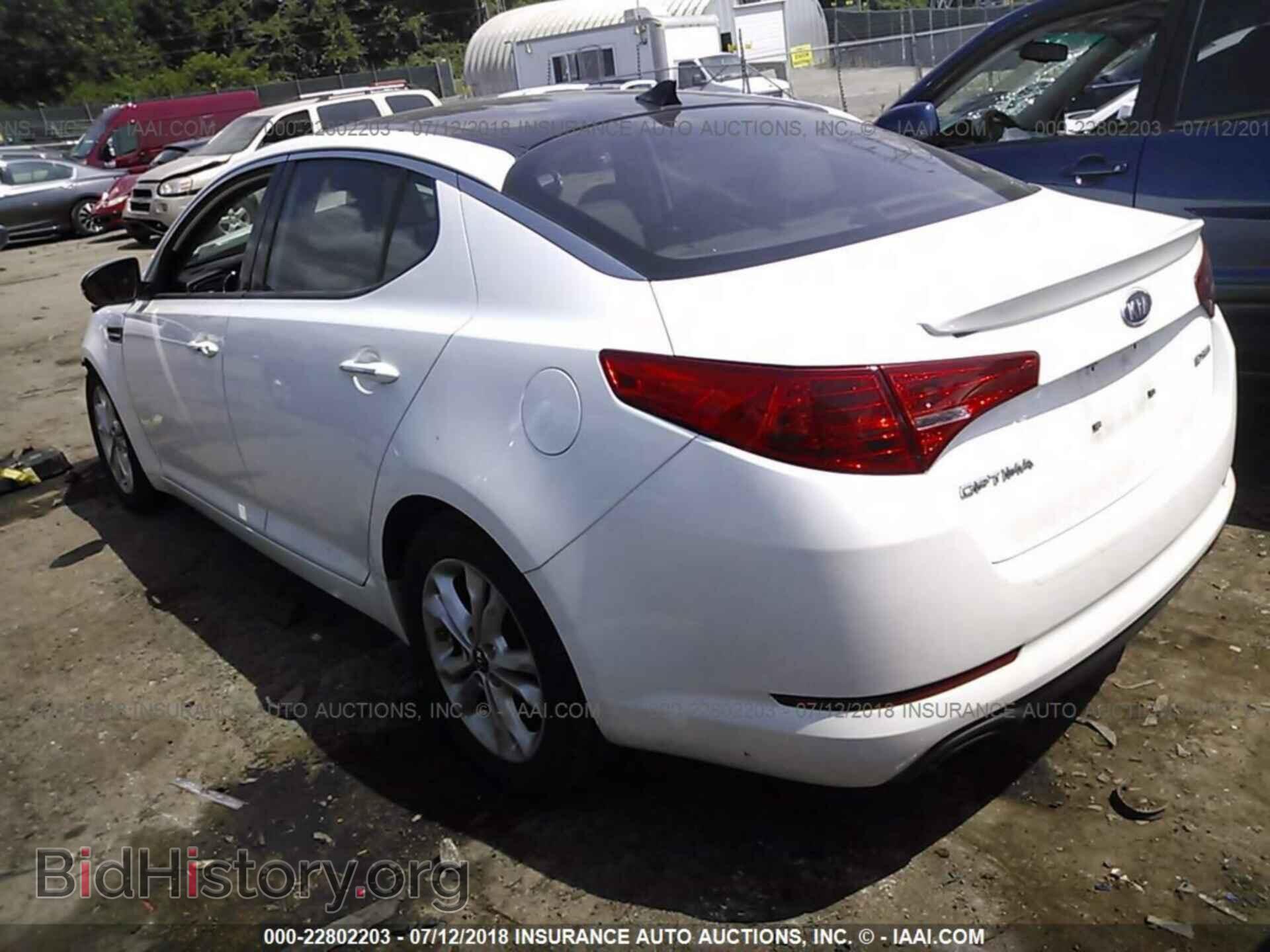 2011 Kia Optima - VIN: KNAGN4A78B5117007 - Фото 3