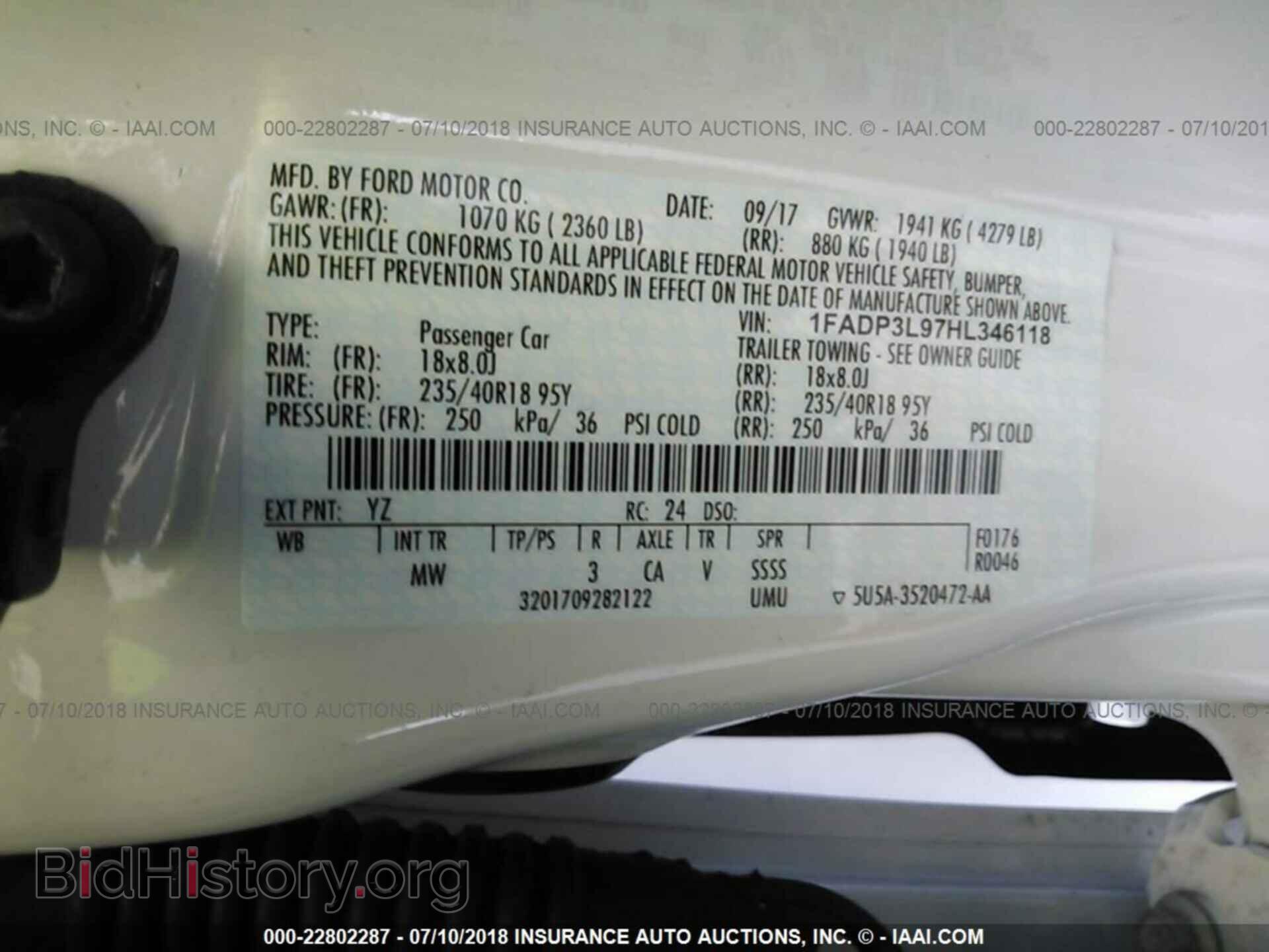 2017 Ford Focus - VIN: 1FADP3L97HL346118 - Photo 9