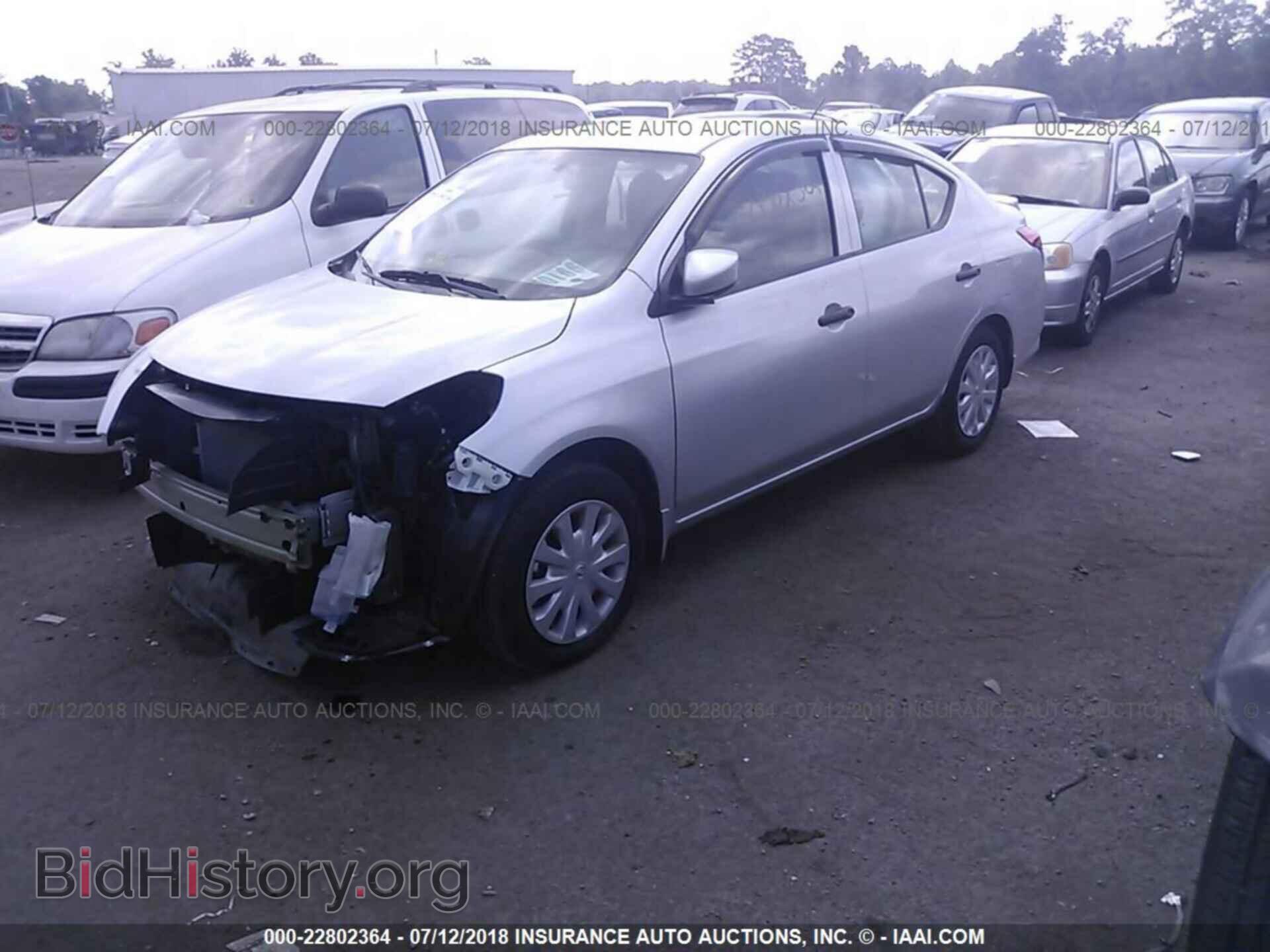 2016 Nissan Versa - VIN: 3N1CN7AP9GL893966 - Фото 2