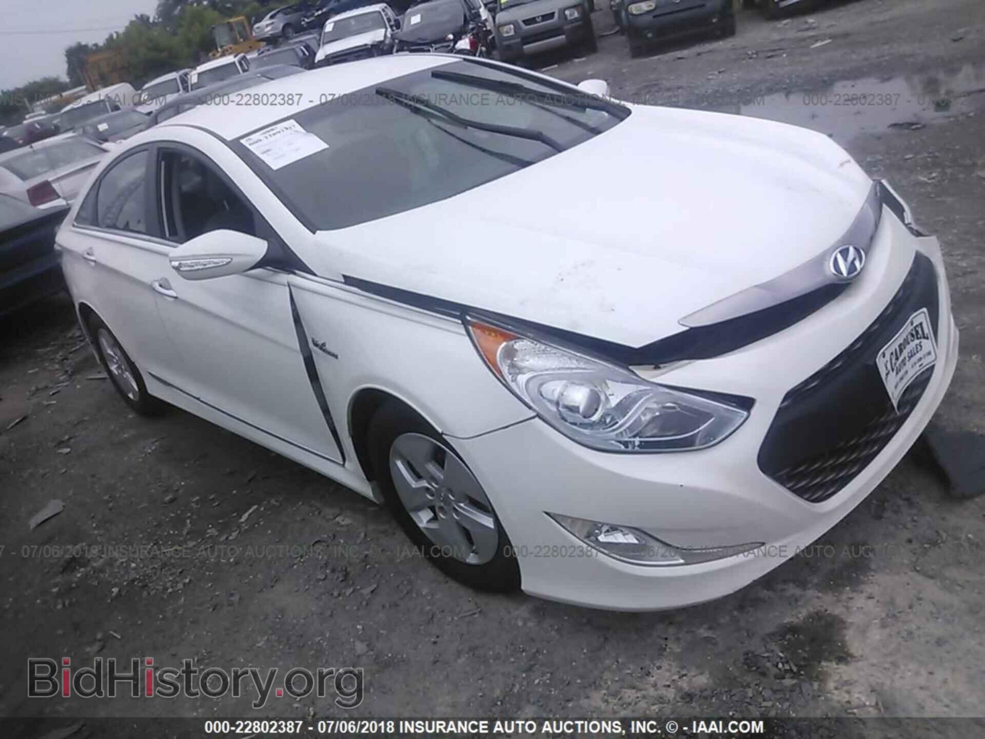 Фотография KMHEC4A48CA020853 - Hyundai Sonata 2012