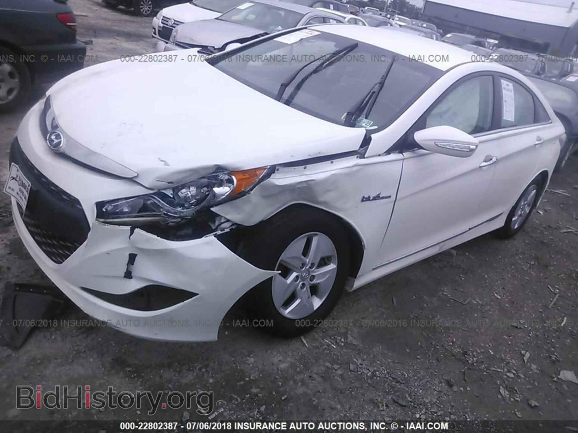 2012 Hyundai Sonata - VIN: KMHEC4A48CA020853 - Фото 2