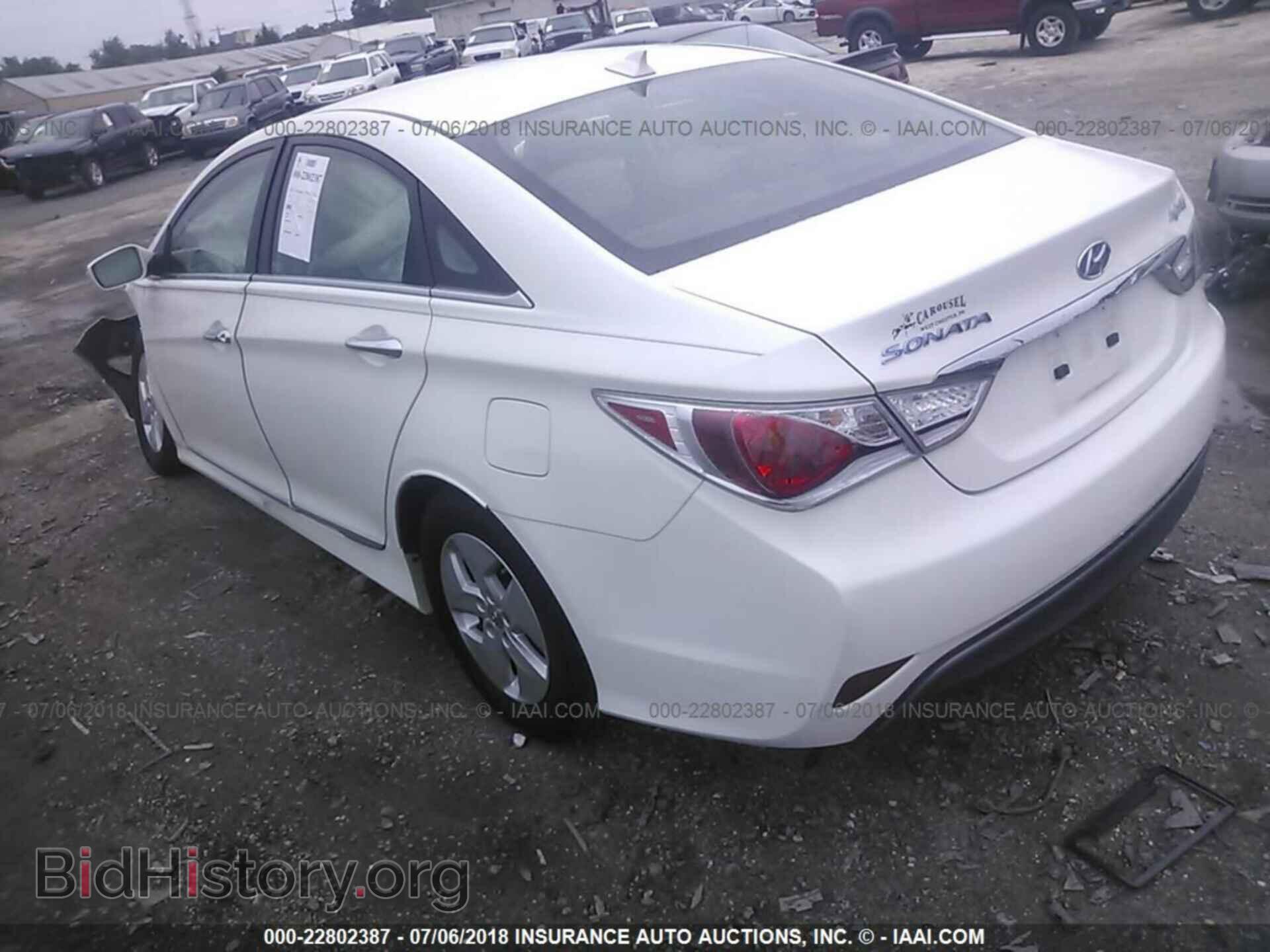 2012 Hyundai Sonata - VIN: KMHEC4A48CA020853 - Фото 3
