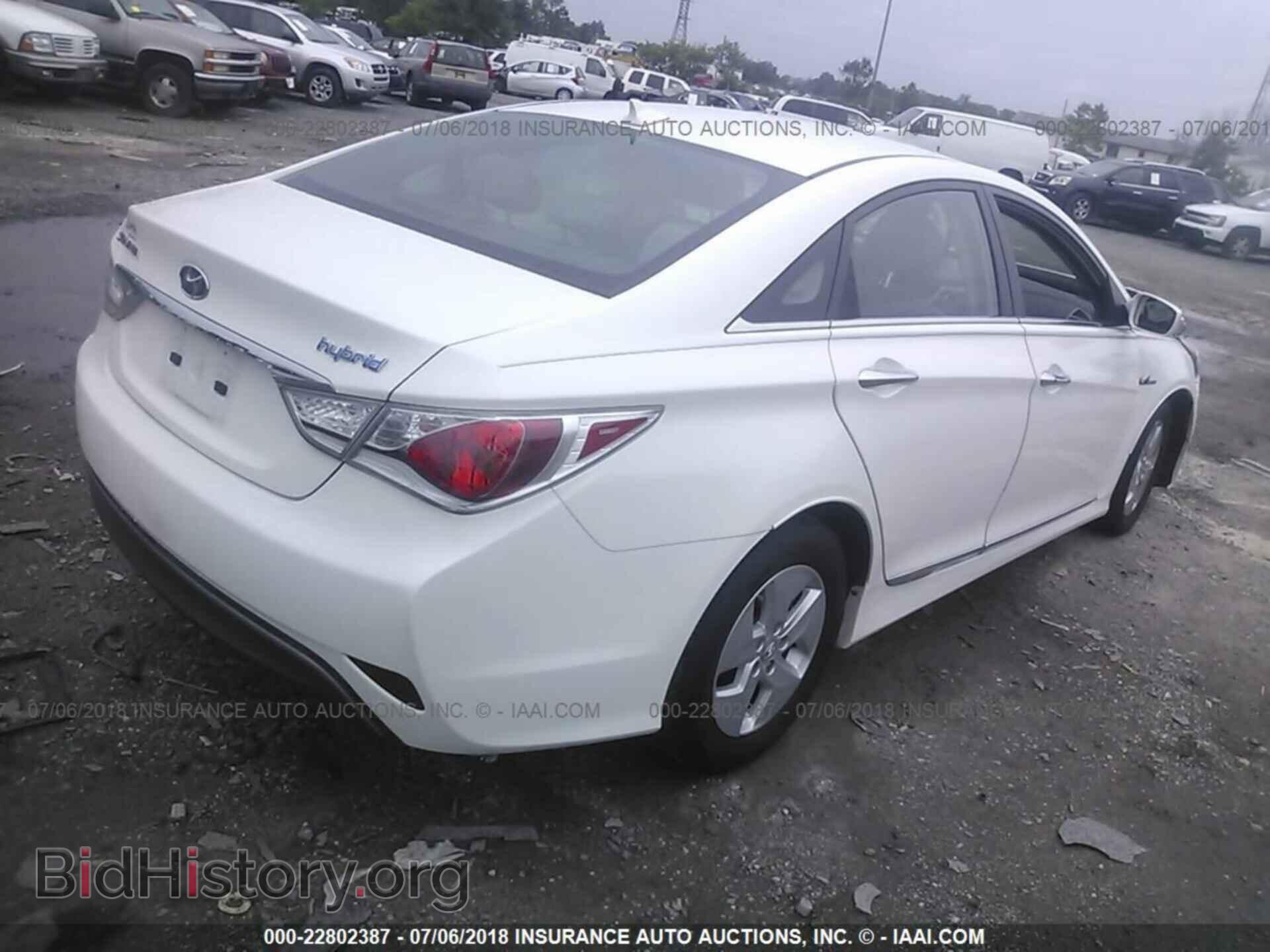 2012 Hyundai Sonata - VIN: KMHEC4A48CA020853 - Фото 4