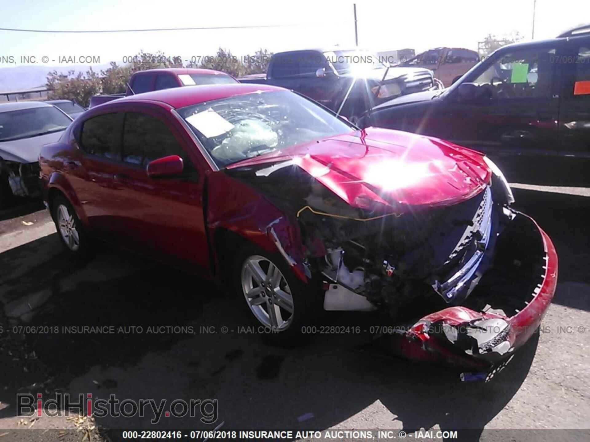 Фотография 1B3BD1FB2BN579530 - Dodge Avenger 2011