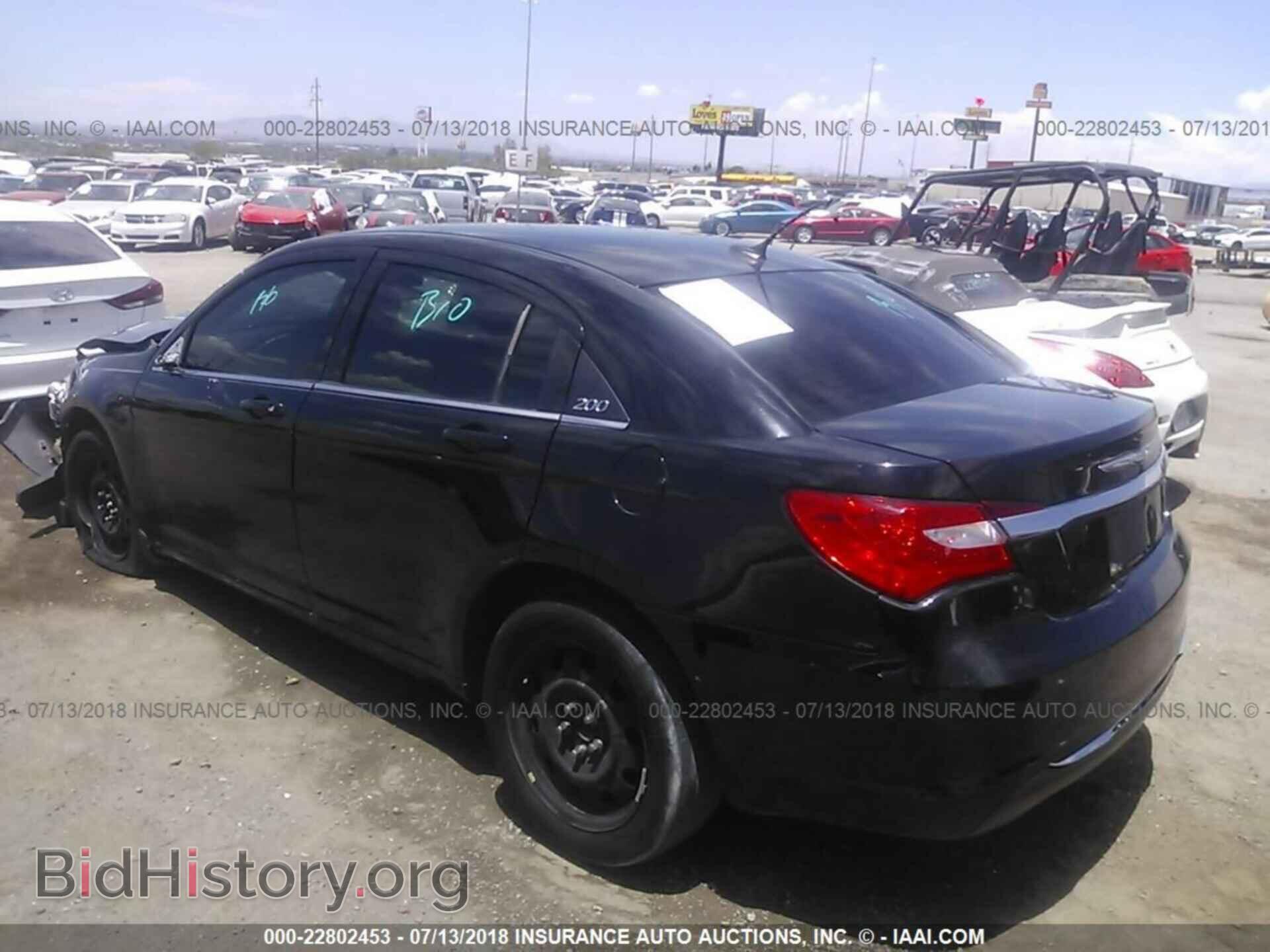 2012 Chrysler 200 - VIN: 1C3CCBAB0CN281986 - Фото 3