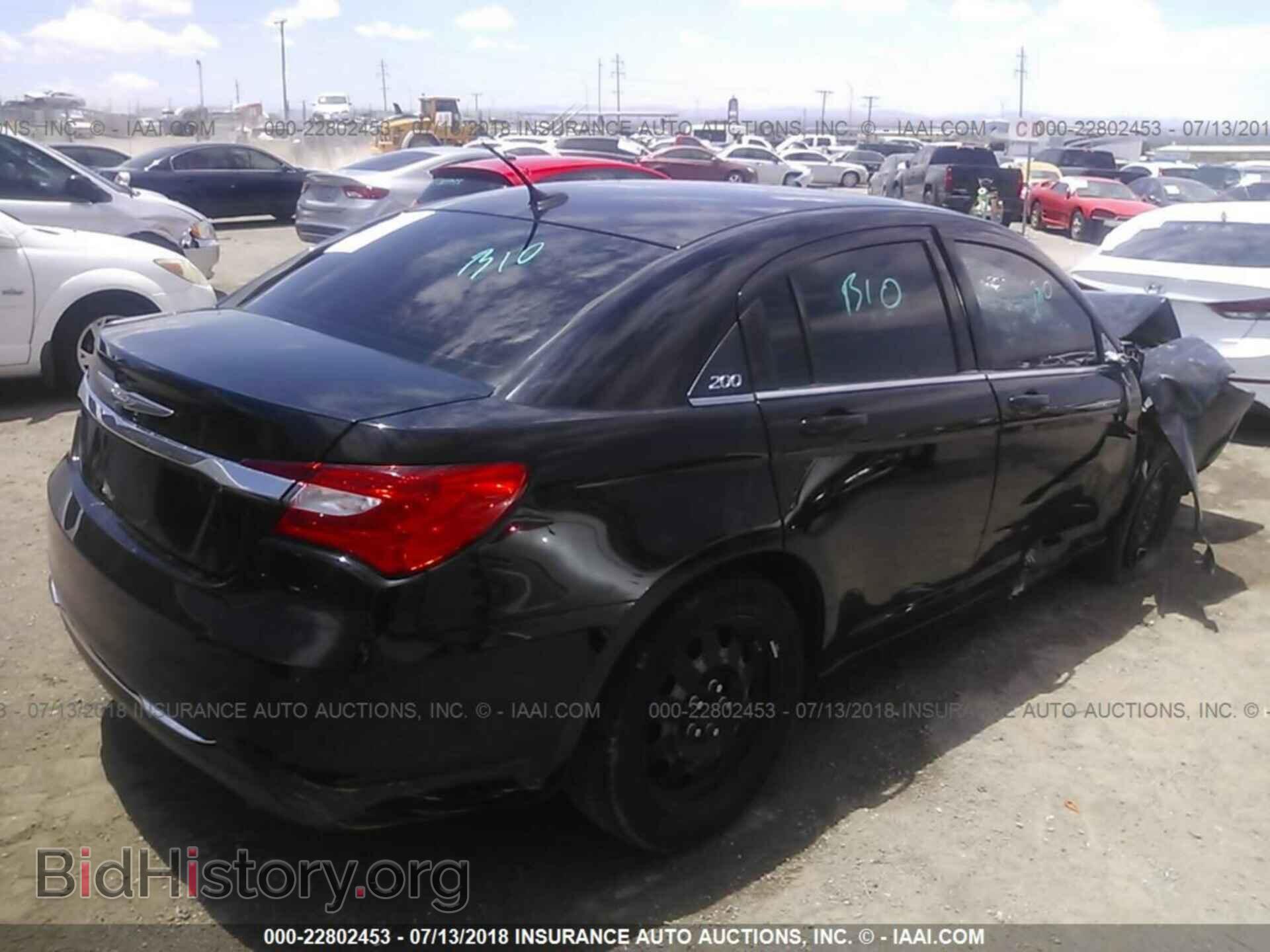 2012 Chrysler 200 - VIN: 1C3CCBAB0CN281986 - Фото 4