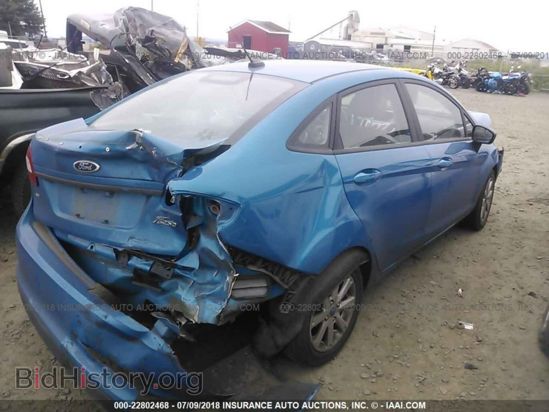 2012 Ford Fiesta - VIN: 3FADP4BJ0CM219185 - Фото 4
