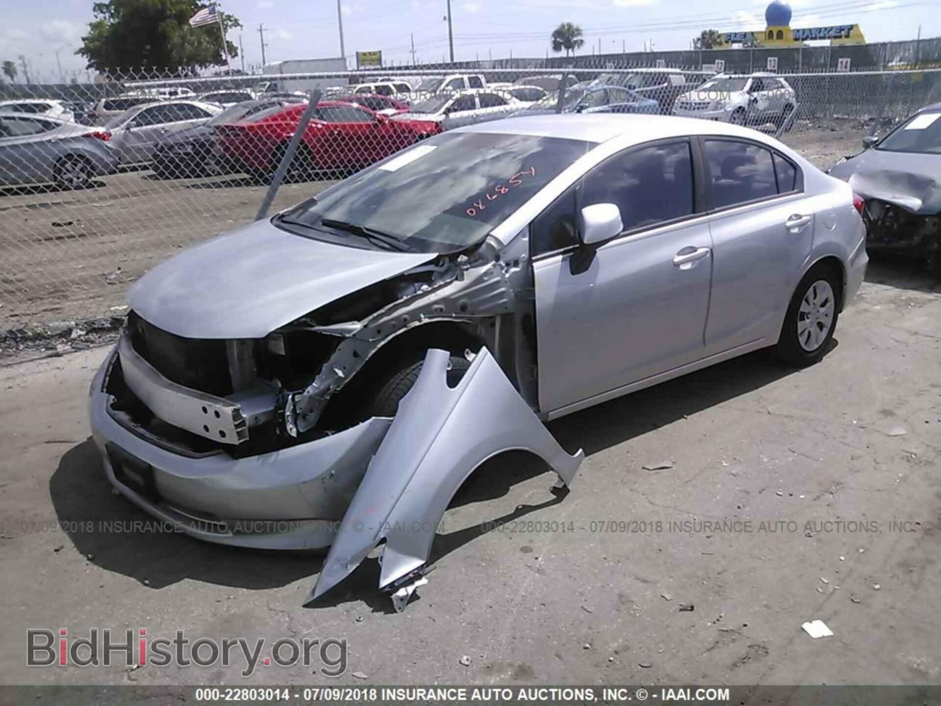 2012 Honda Civic - VIN: 19XFB2F51CE086854 - Photo 2