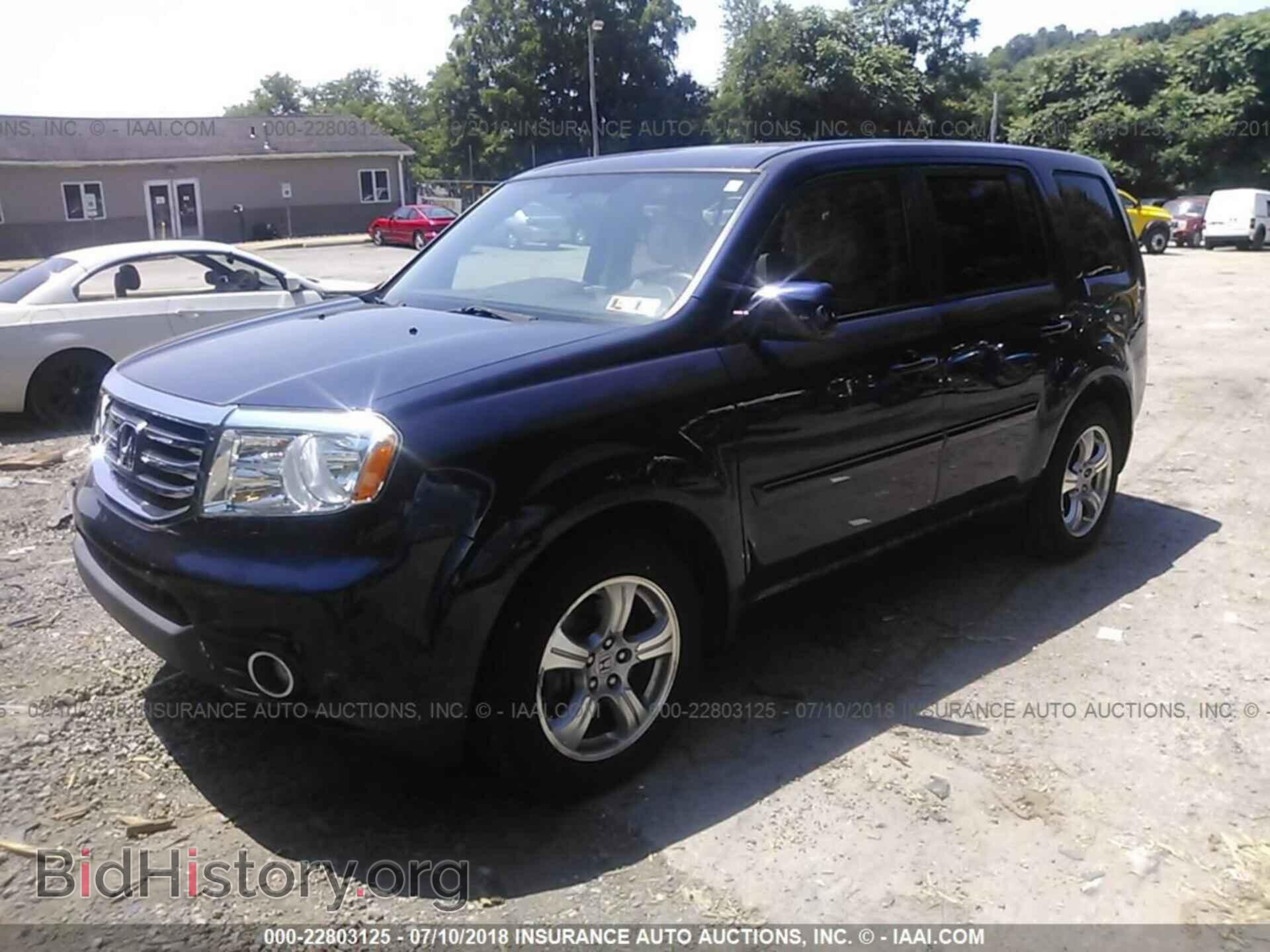 2014 Honda Pilot - VIN: 5FNYF4H41EB018080 - Фото 2