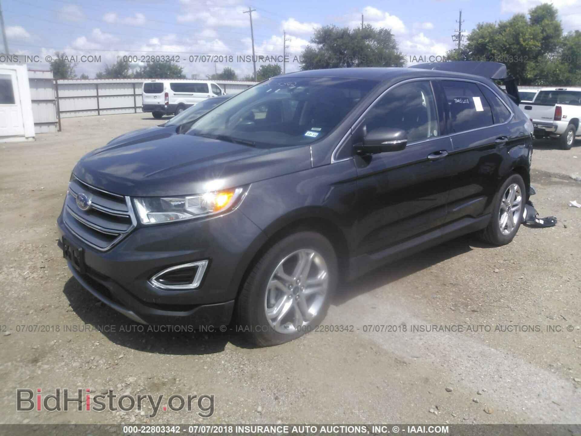 2018 Ford Edge - VIN: 2FMPK3K90JBB43838 - Фото 2