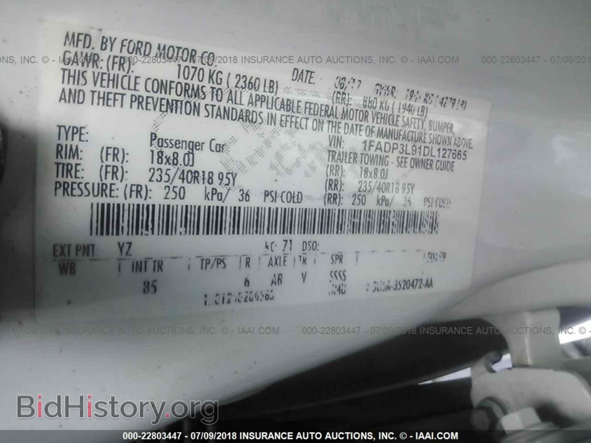 2013 Ford Focus - VIN: 1FADP3L91DL127665 - Photo 9