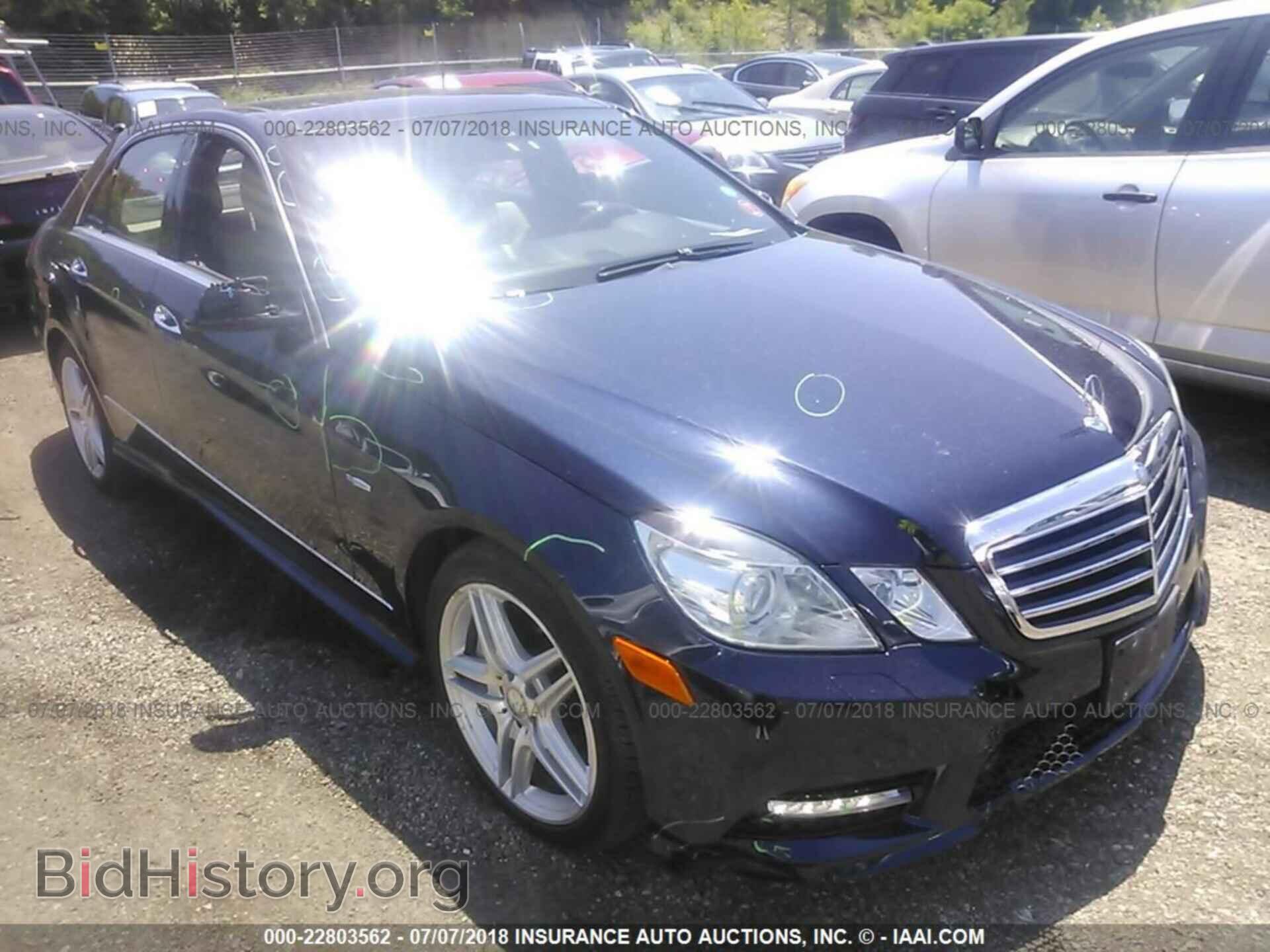 Photo WDDHF9BB9CA655170 - Mercedes-benz E 2012