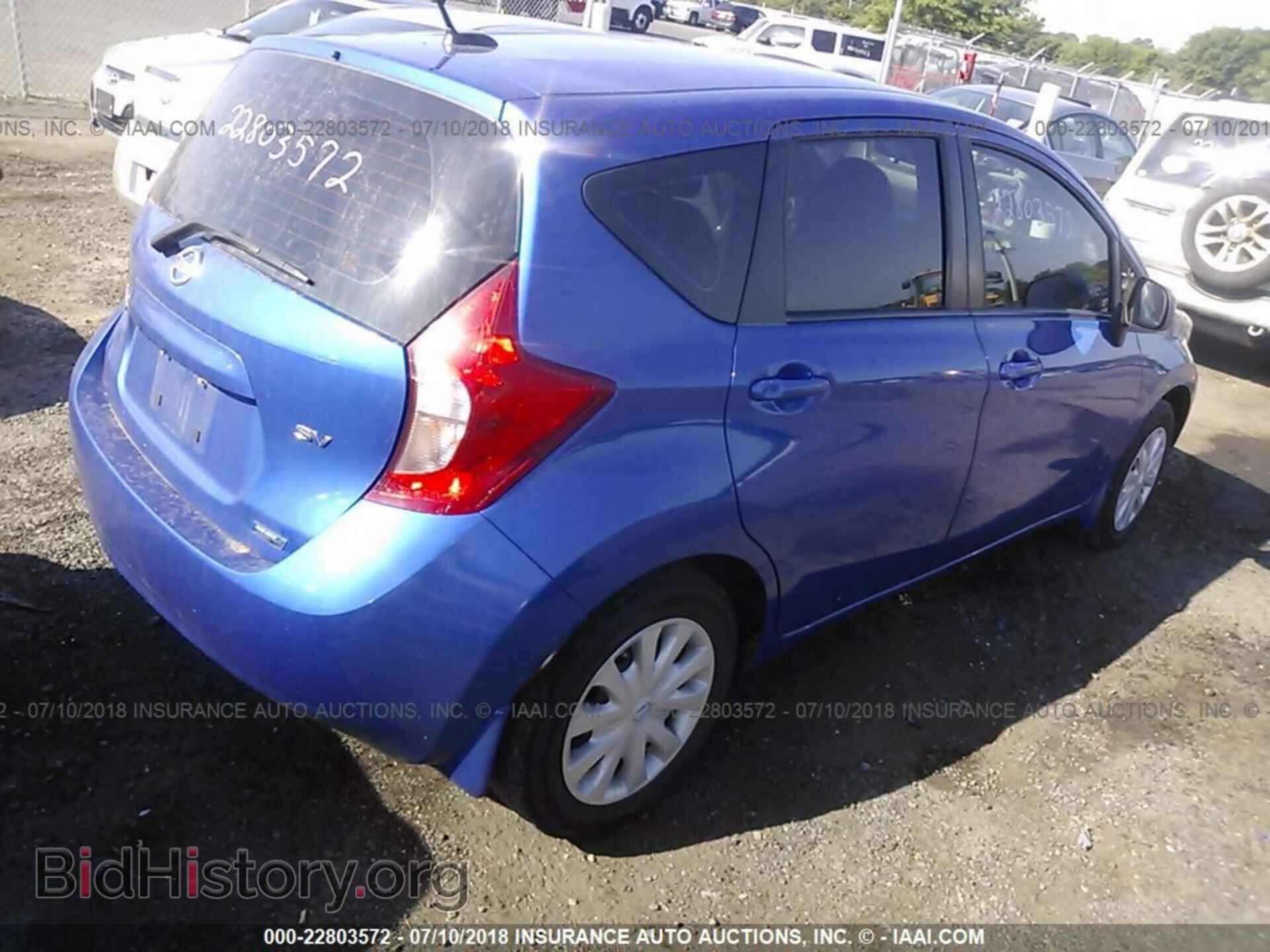 2014 Nissan Versa note - VIN: 3N1CE2CP6EL434665 - Фото 4