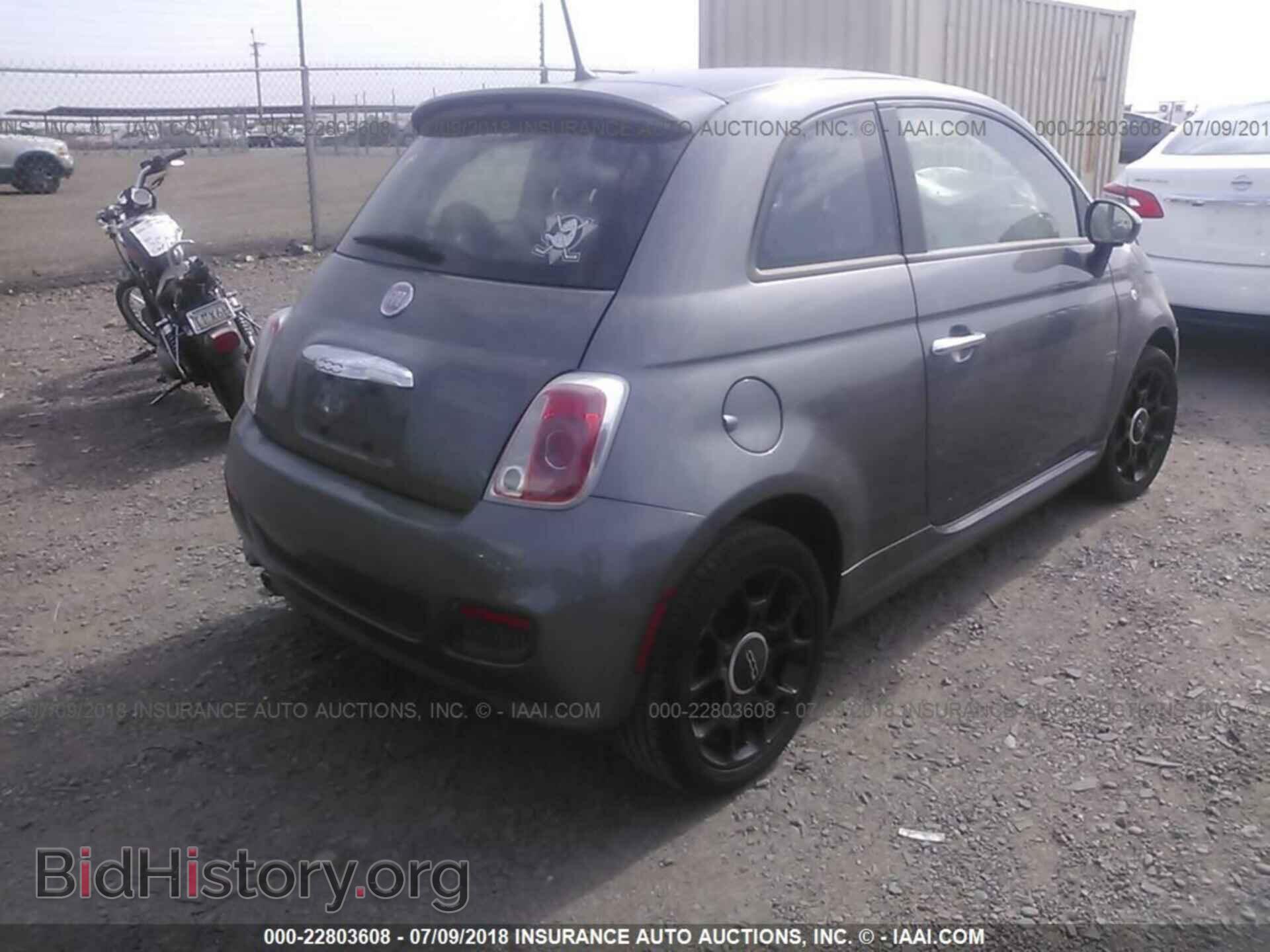 2012 Fiat 500 - VIN: 3C3CFFBR3CT335596 - Фото 4
