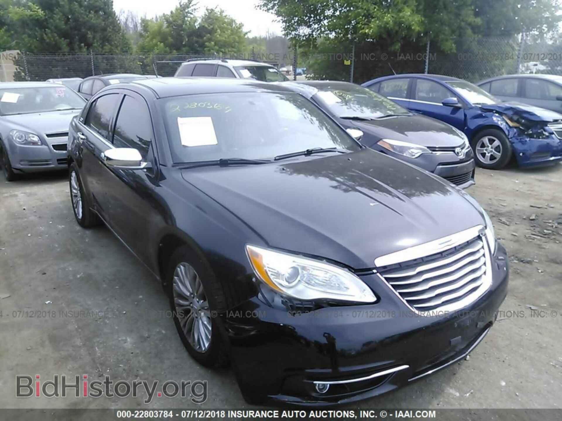 Фотография 1C3CCBCB6CN181095 - Chrysler 200 2012