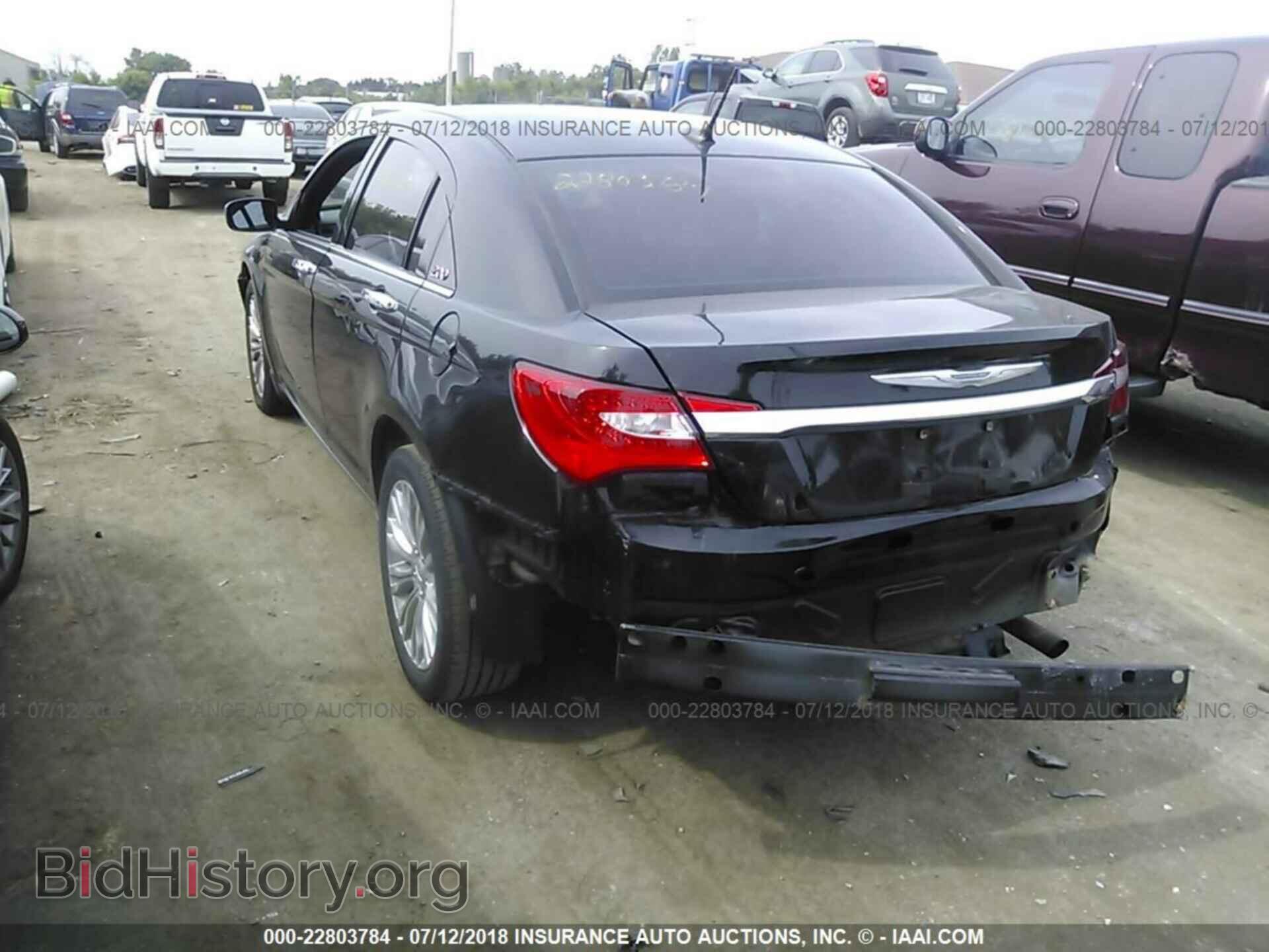 2012 Chrysler 200 - VIN: 1C3CCBCB6CN181095 - Фото 3
