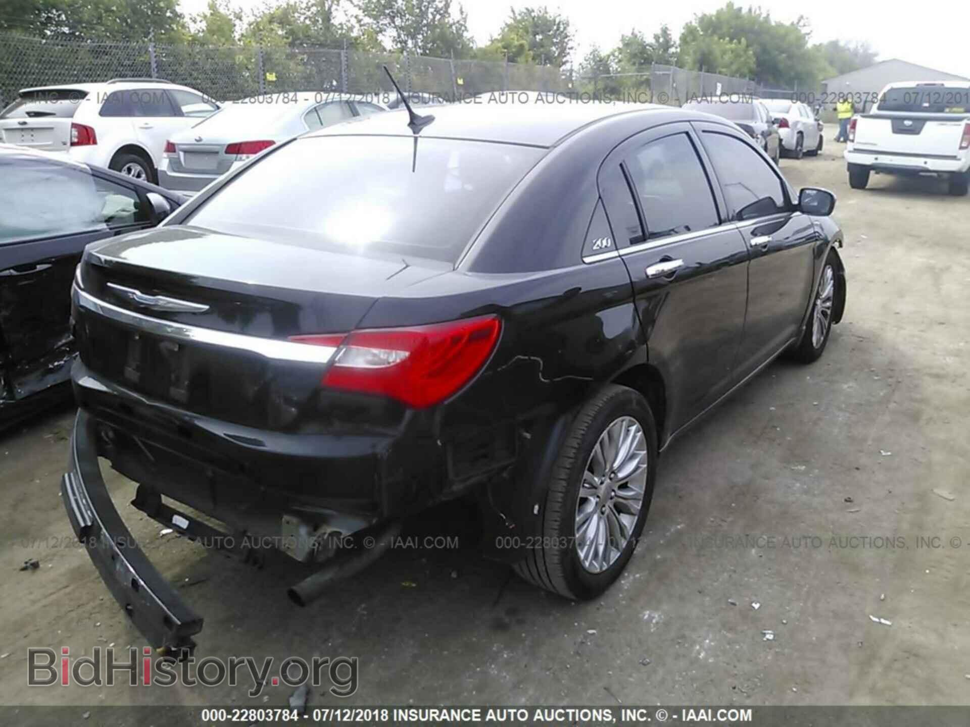 2012 Chrysler 200 - VIN: 1C3CCBCB6CN181095 - Фото 4