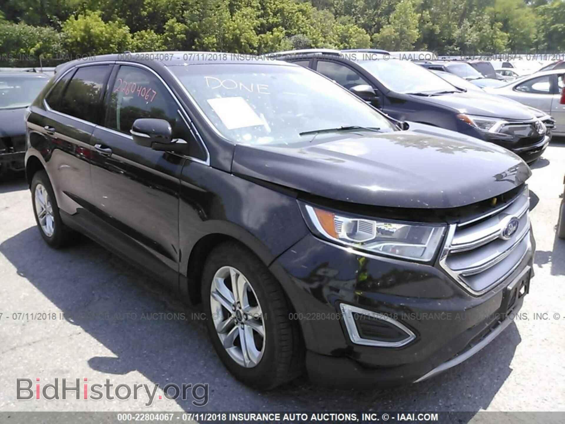 Фотография 2FMTK4J83FBB51405 - Ford Edge 2015