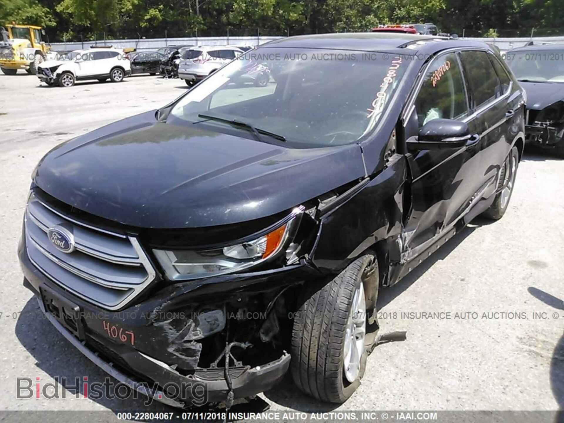 2015 Ford Edge - VIN: 2FMTK4J83FBB51405 - Photo 2