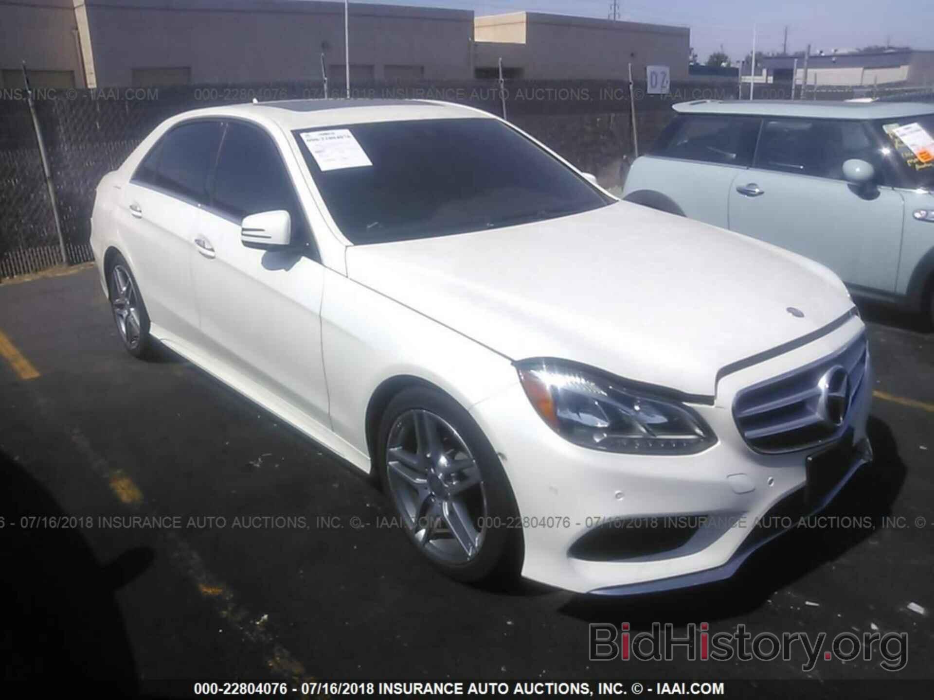 Photo WDDHF5KB8EA844033 - MERCEDES-BENZ E-CLASS 2014