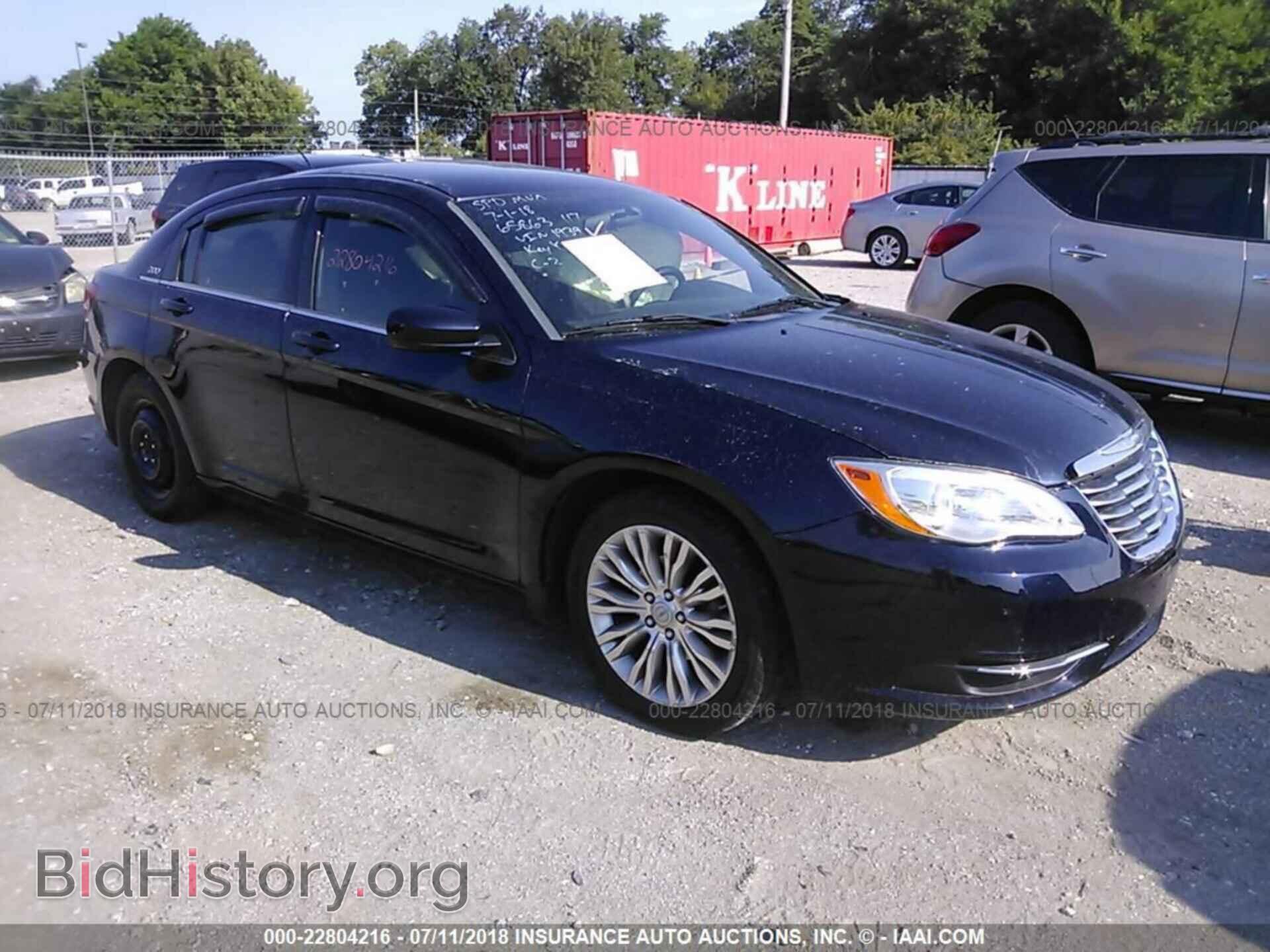 Фотография 1C3CCBAB2CN281939 - Chrysler 200 2012
