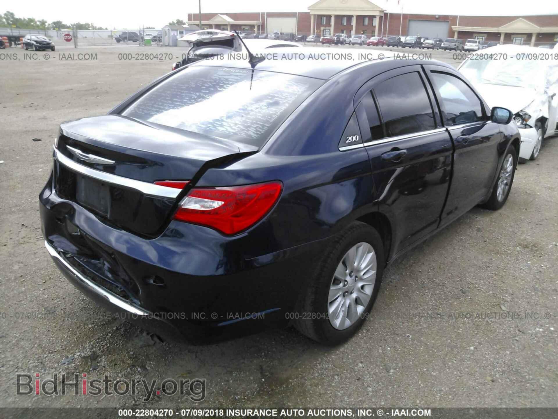 2013 Chrysler 200 - VIN: 1C3CCBAB6DN560750 - Фото 4