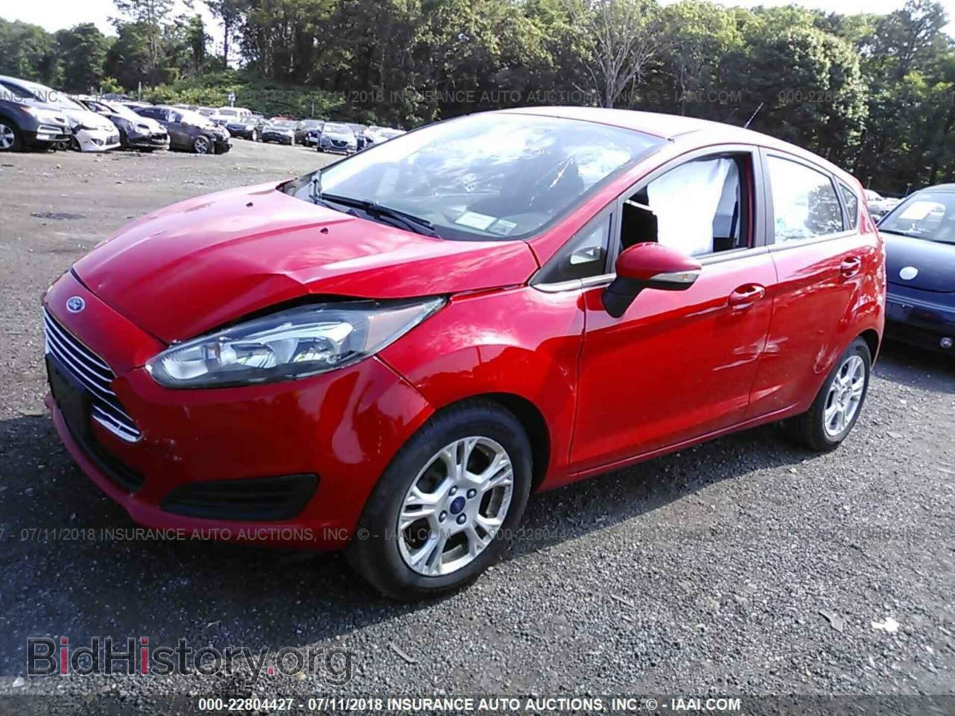 2015 Ford Fiesta - VIN: 3FADP4EJ6FM218655 - Фото 2