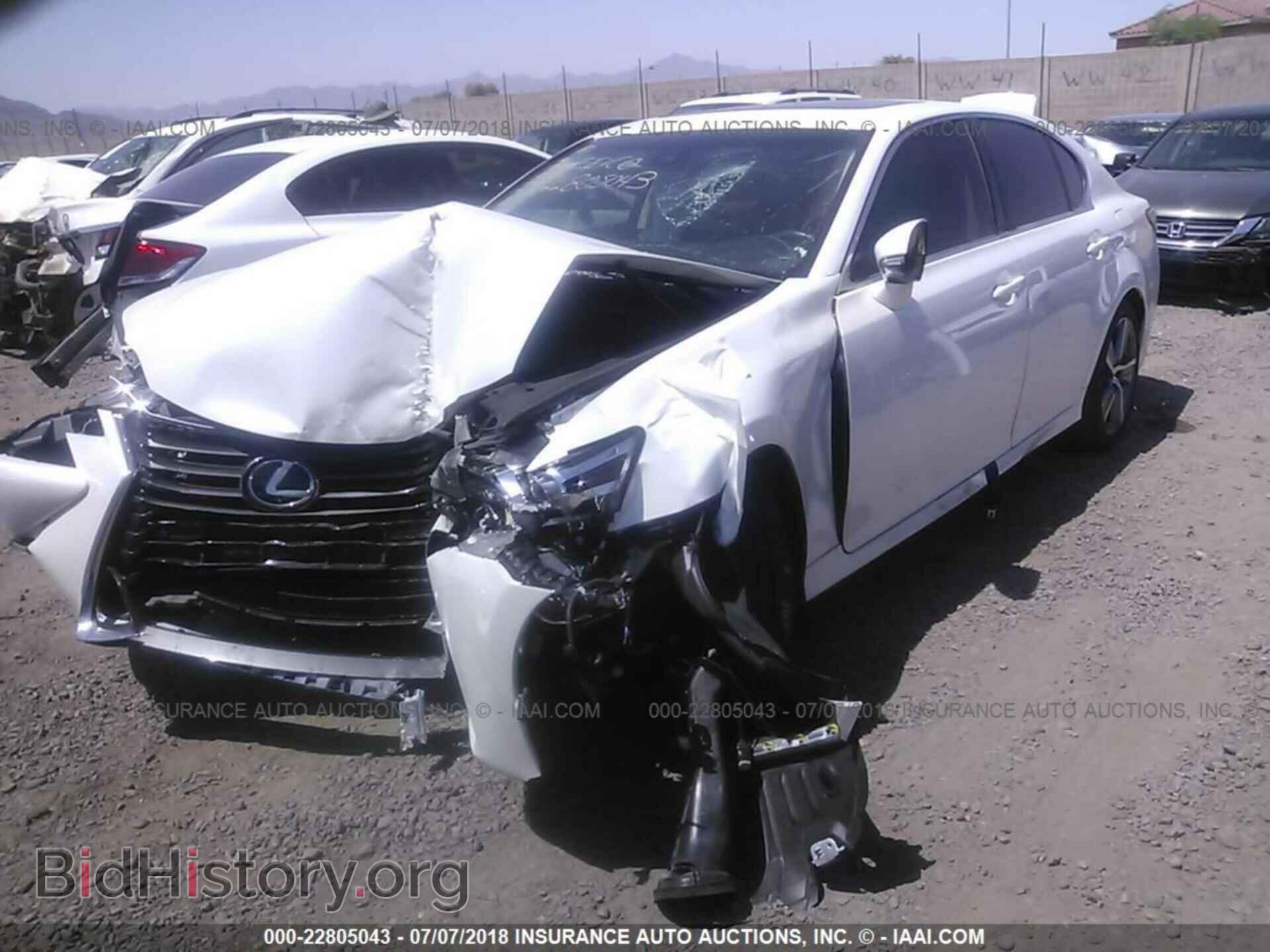 2017 Lexus Gs - VIN: JTHBZ1BL6HA009558 - Фото 2
