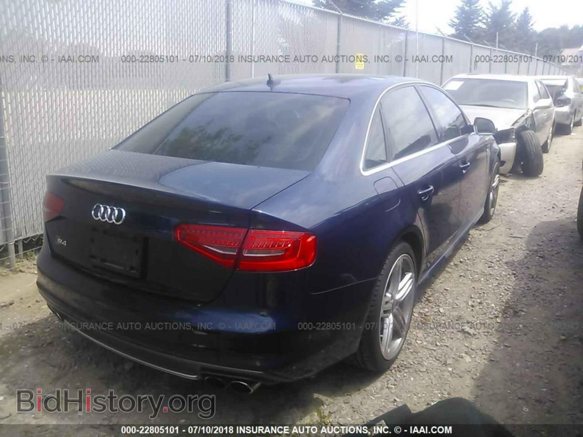 2013 Audi S4 - VIN: WAUBGAFLXDA161836 - Фото 4