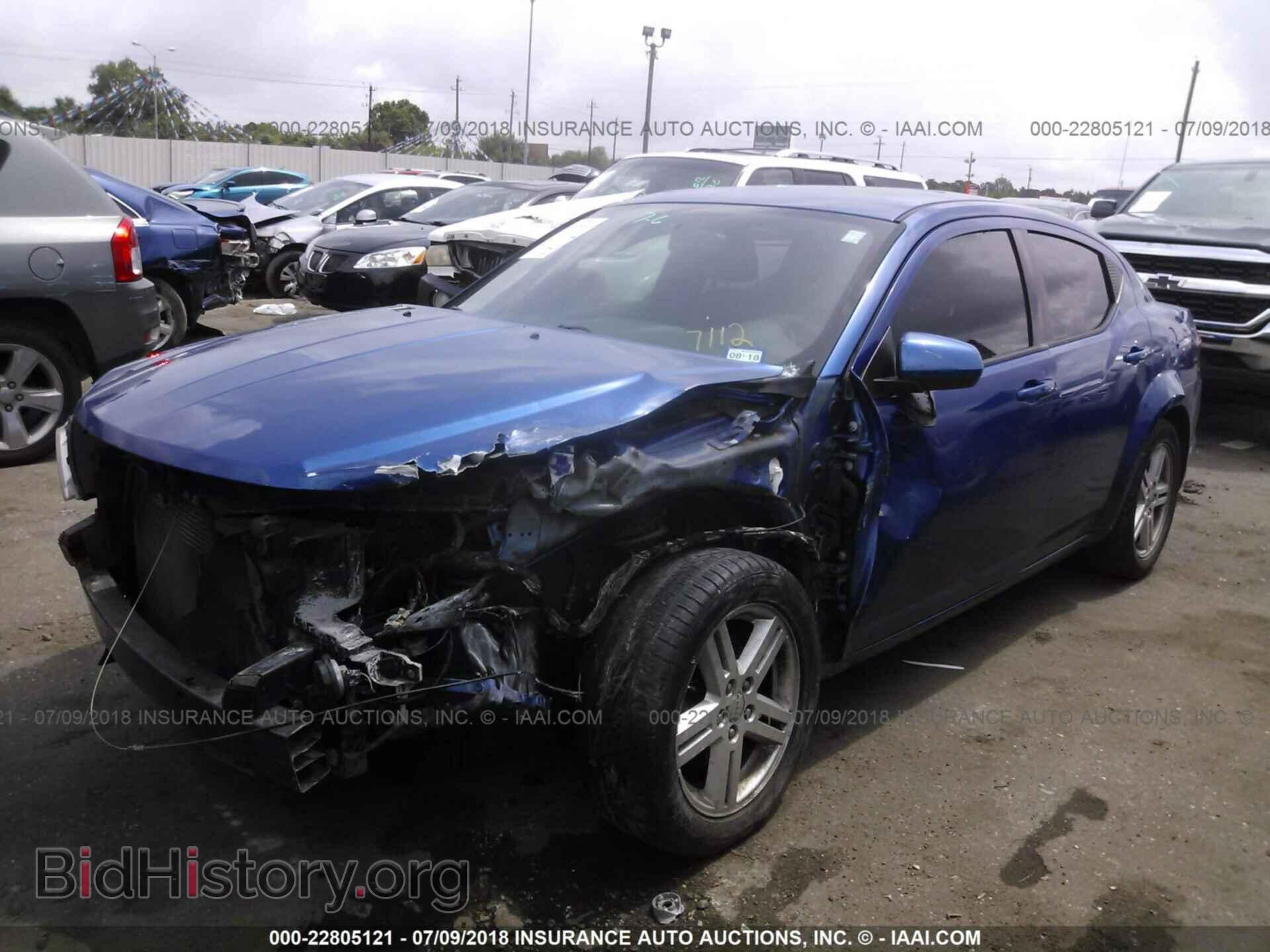 2012 Dodge Avenger - VIN: 1C3CDZCB9CN287112 - Фото 2