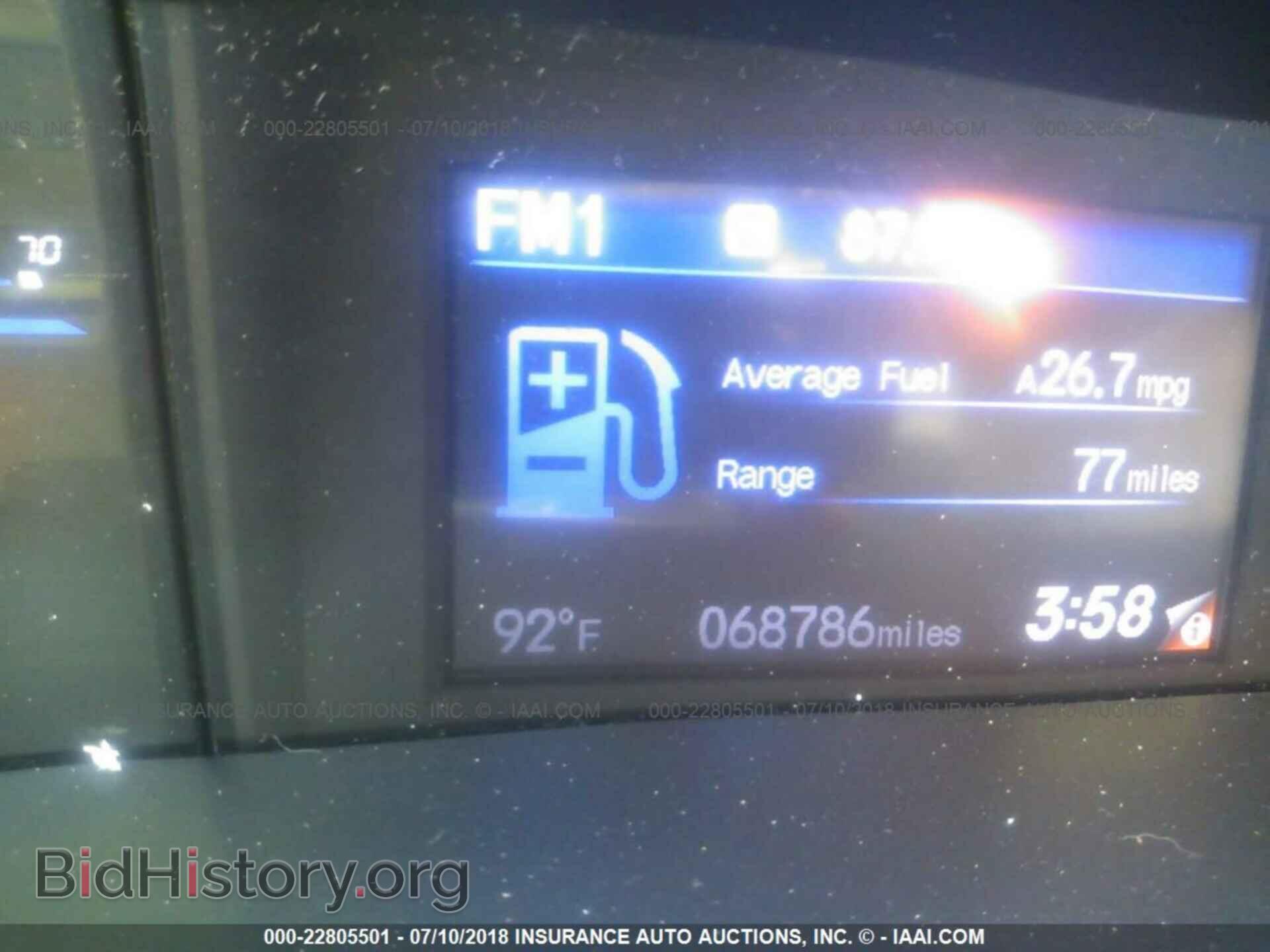 2012 Honda CIVIC (VIN 19XFB2F87CE390295) — фото 7 из 10