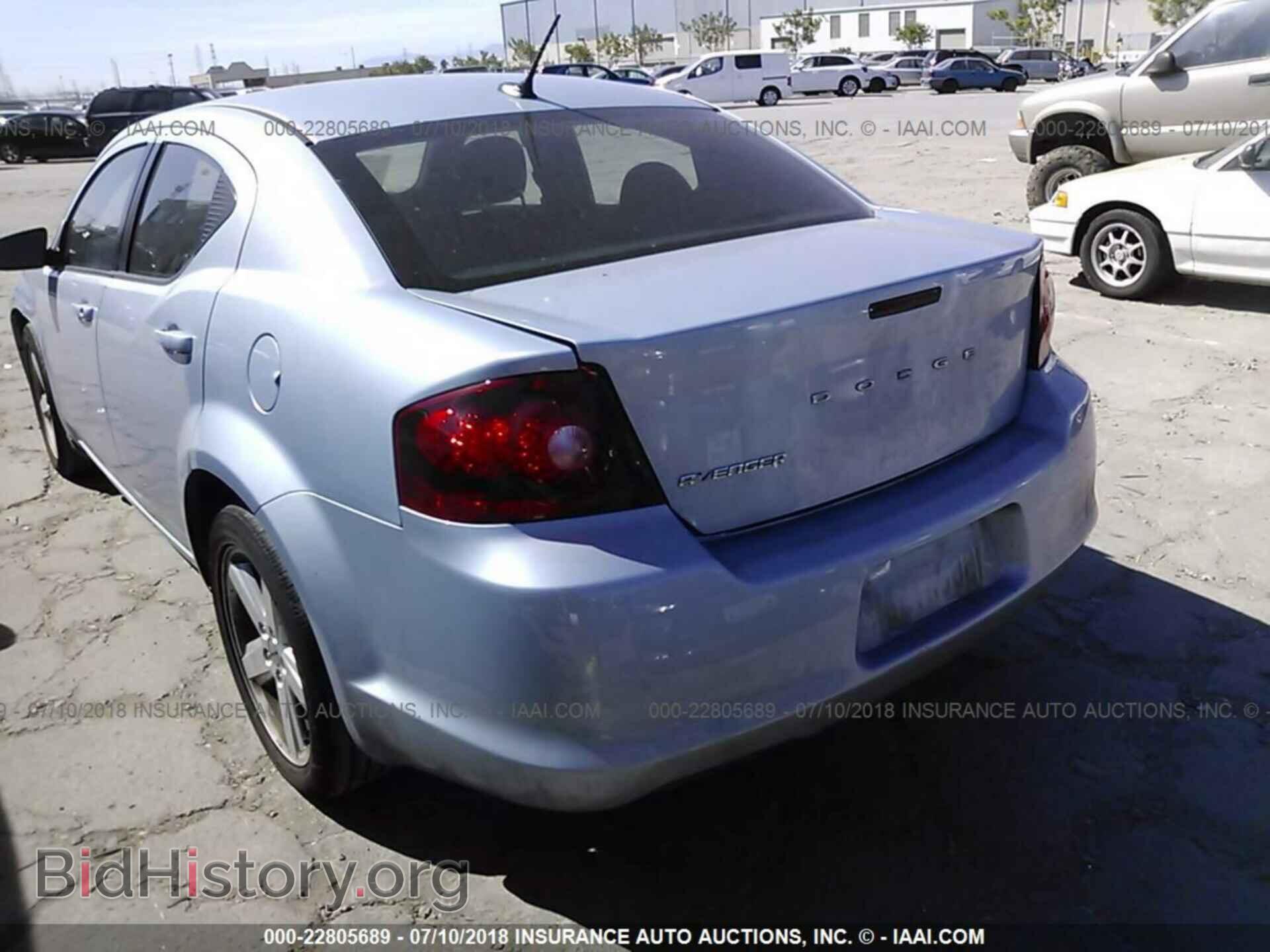 2013 Dodge Avenger - VIN: 1C3CDZAB1DN679666 - Фото 3