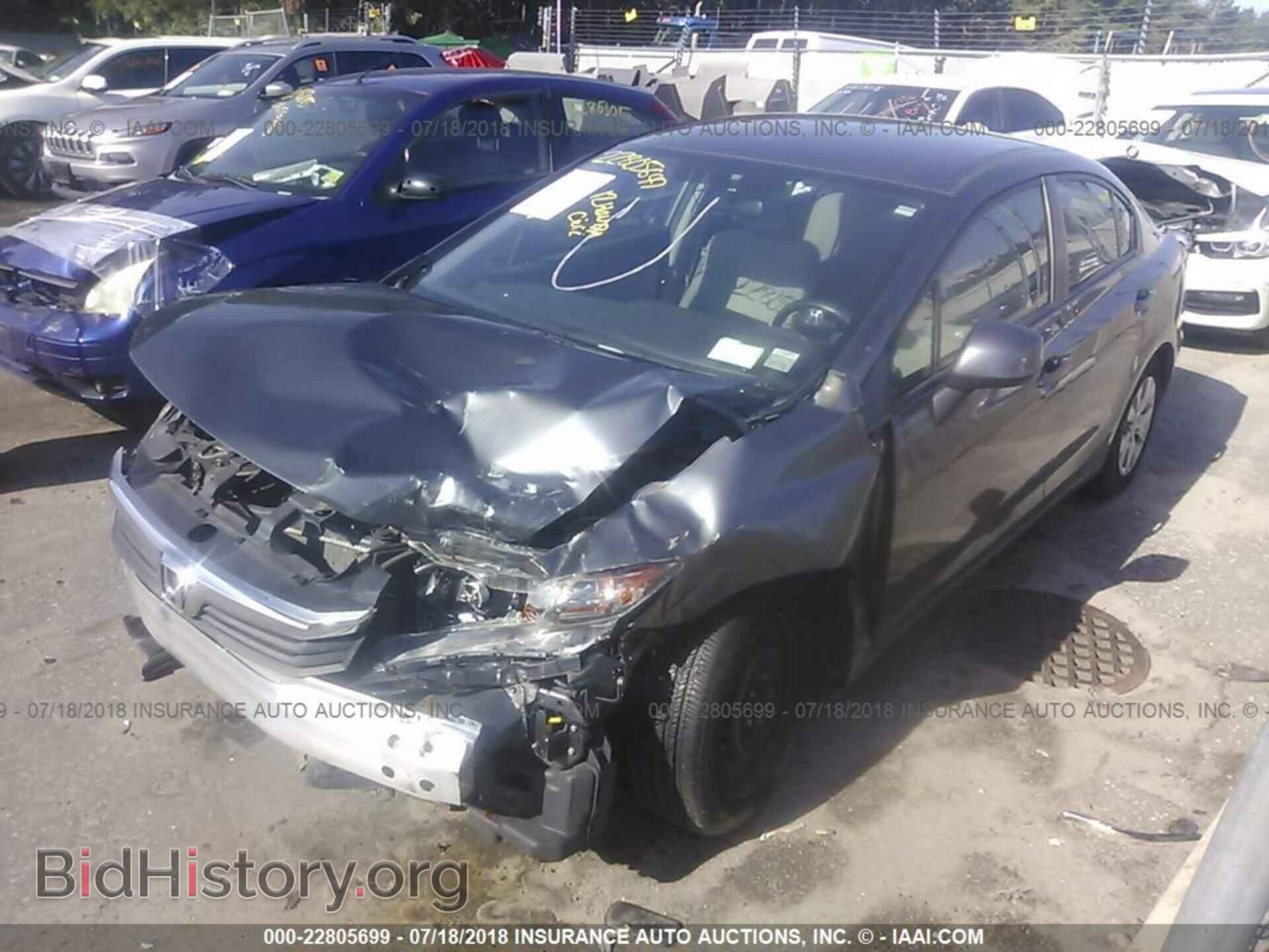 2012 Honda Civic - VIN: 19XFB2F57CE347016 - Photo 2
